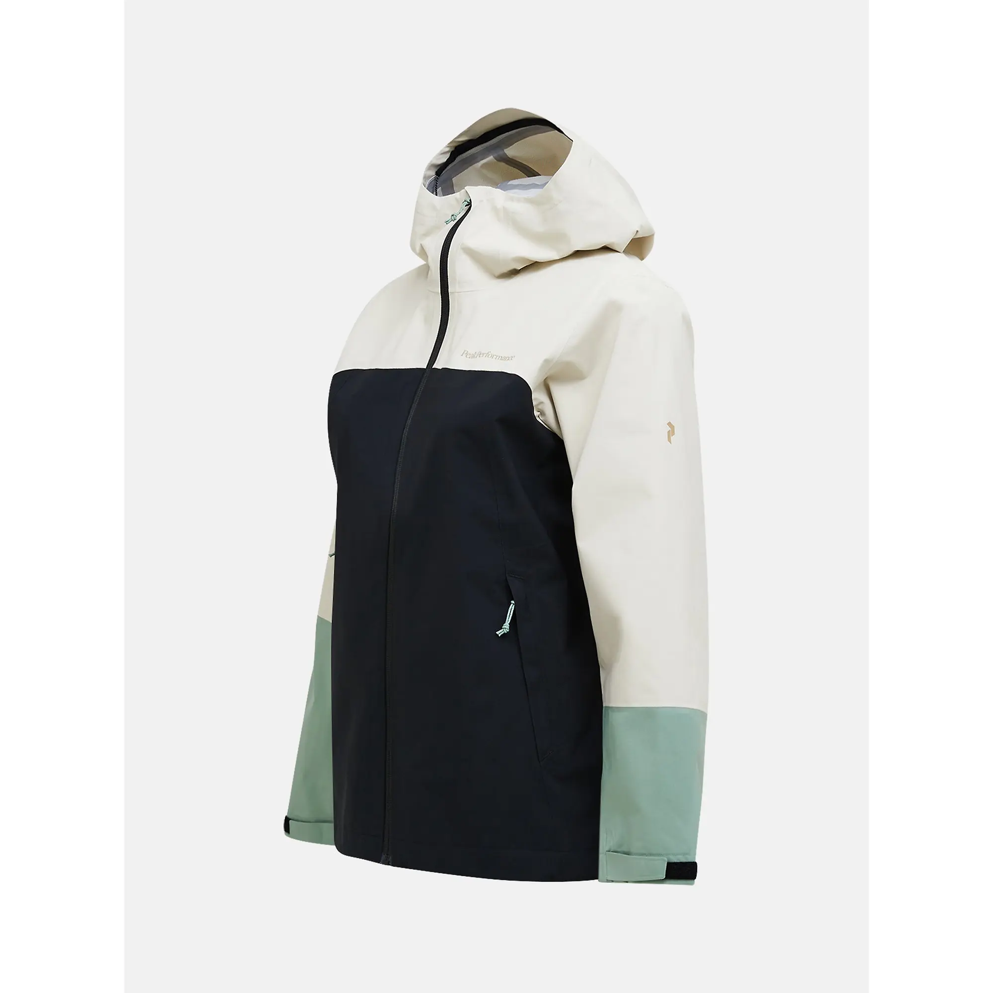 Product image 3 of 4 of Peak Performance Women's Trail HIPE 2.5L Shell Jacket - Sand Fog