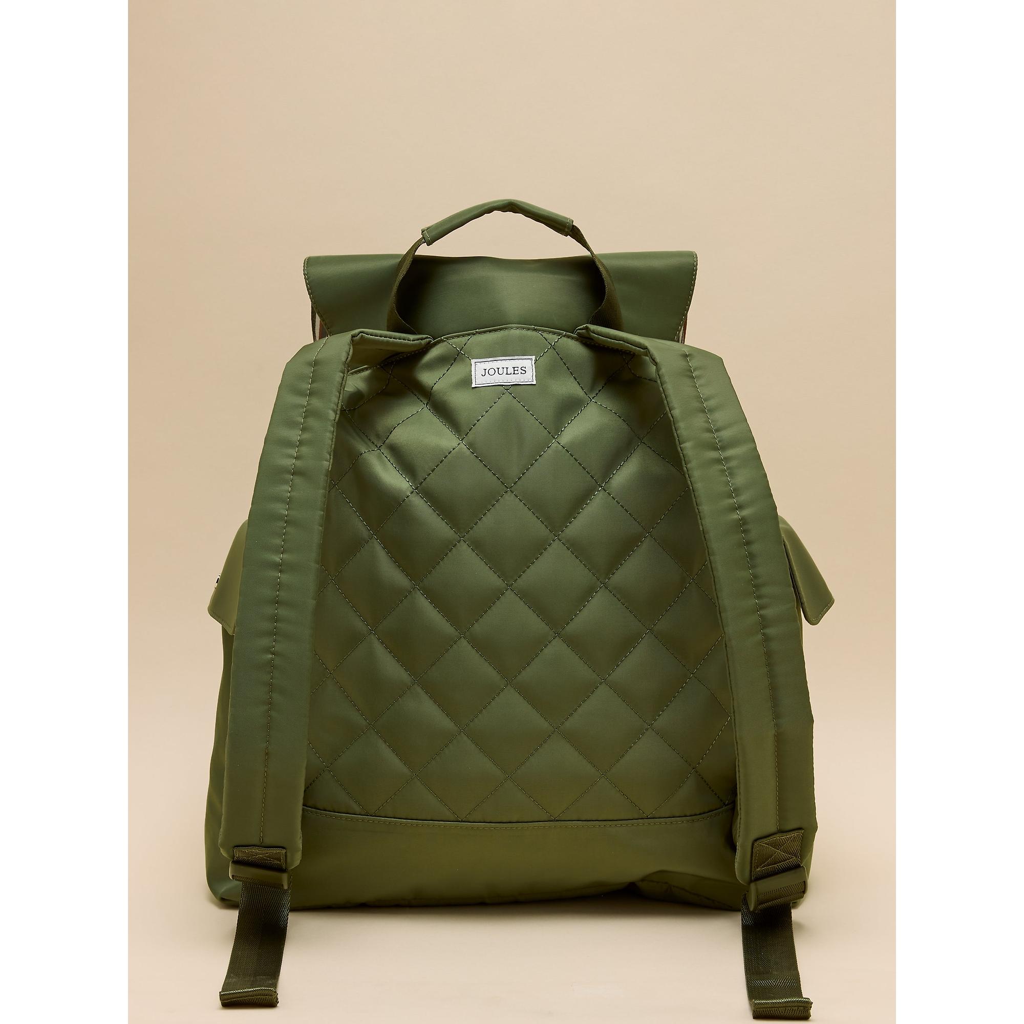 Joules Women's Cambeck Rucksack / Backpack - Khaki Green | British