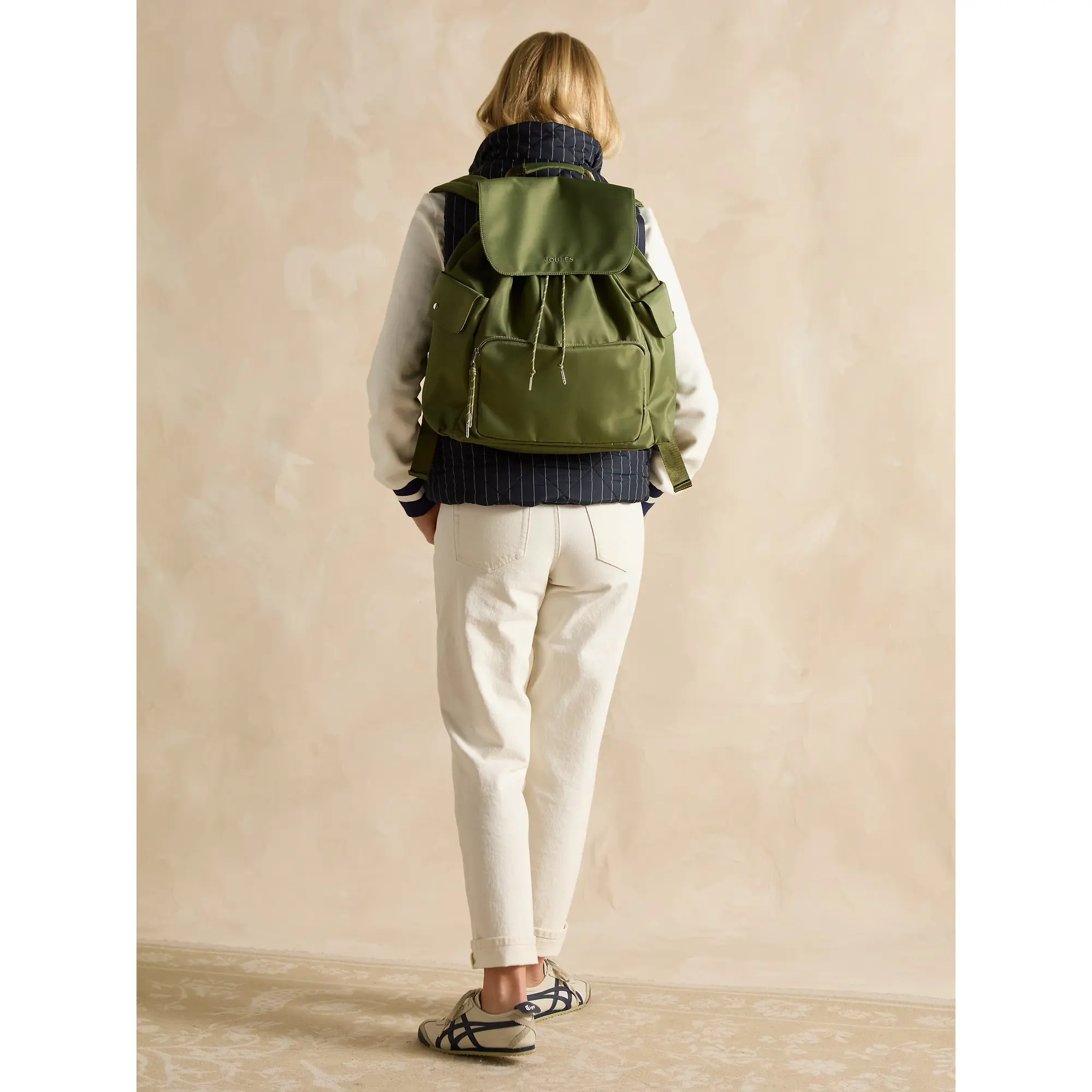 Product image 8 of 8 of Joules Women's Cambeck Rucksack / Backpack - Khaki Green