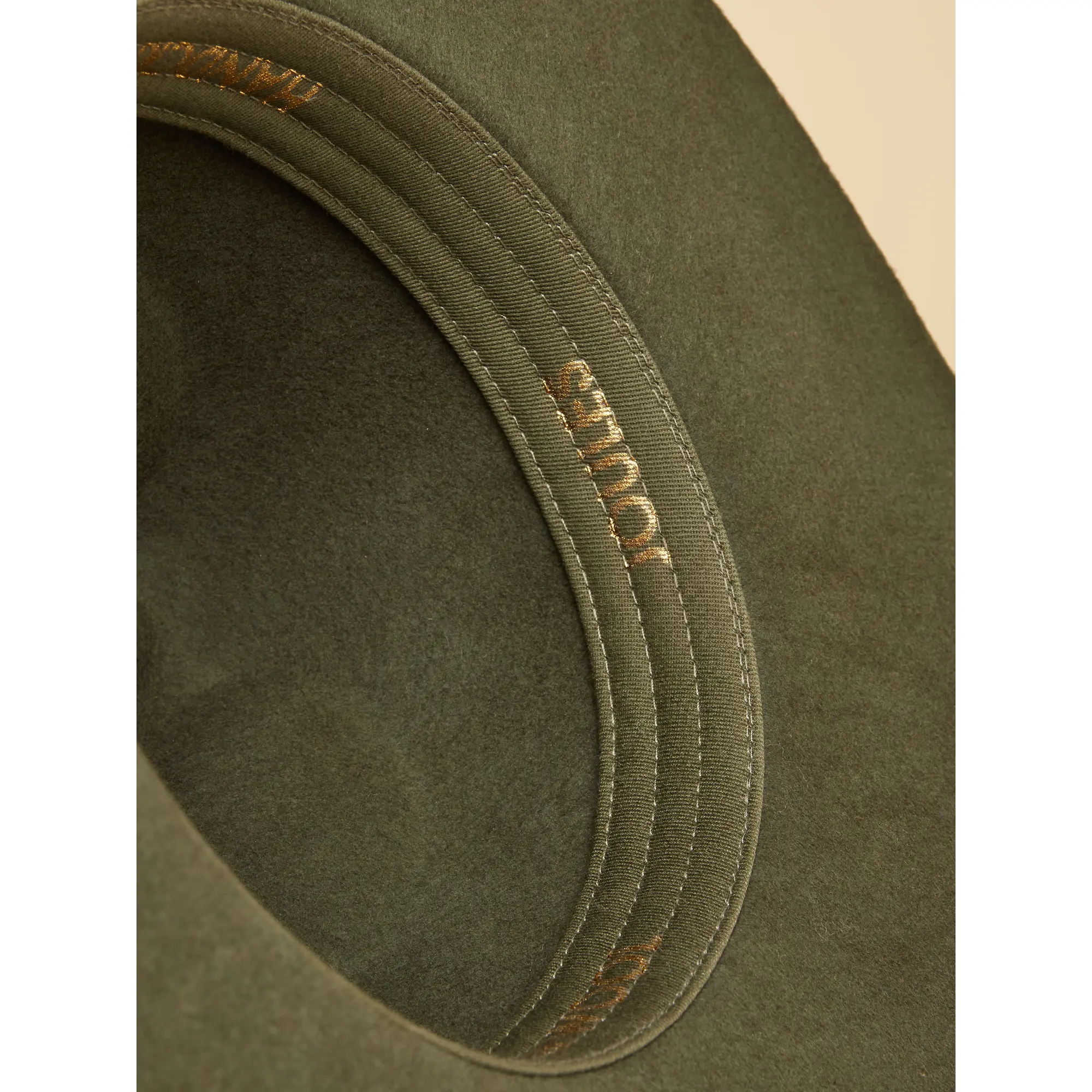Product image 7 of 7 of Joules Women's Grove Wool Fedora Hat - Khaki Green