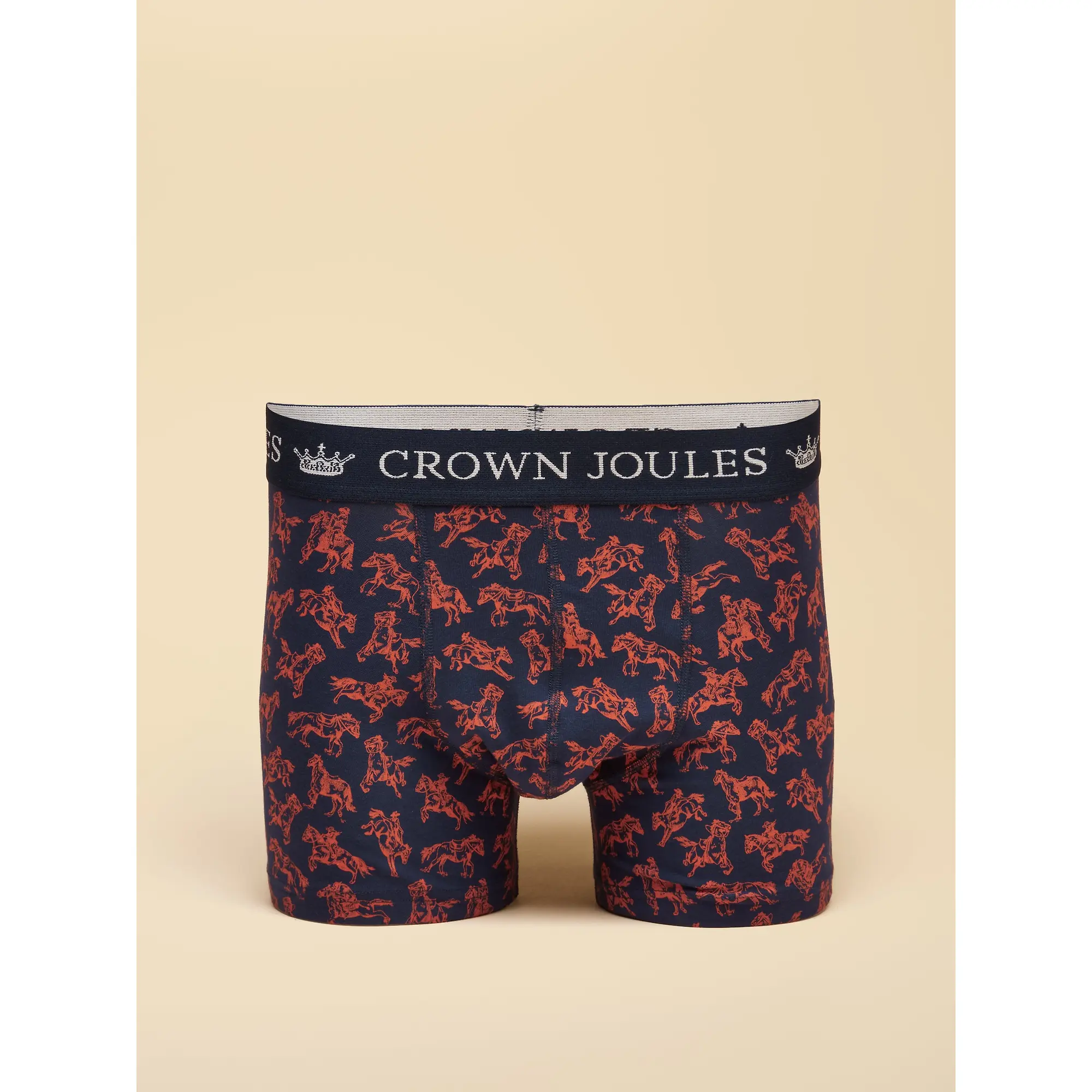 Product image 3 of 5 of Joules Men's Not My First Rodeo Cotton Jersey Boxer Shorts 2 Pack - Navy/Grey