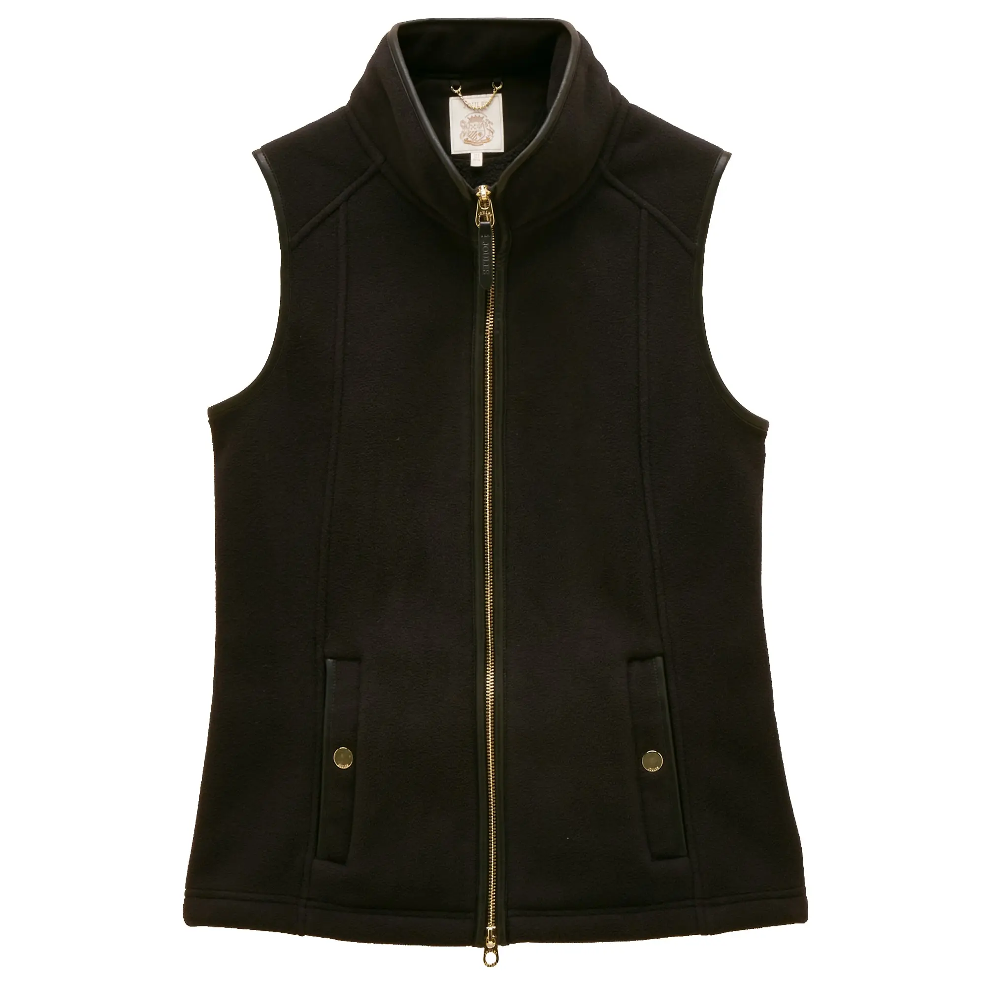 Product image 1 of 8 of Joules Women's Heritage Regular Polar Fleece Gilet - Black