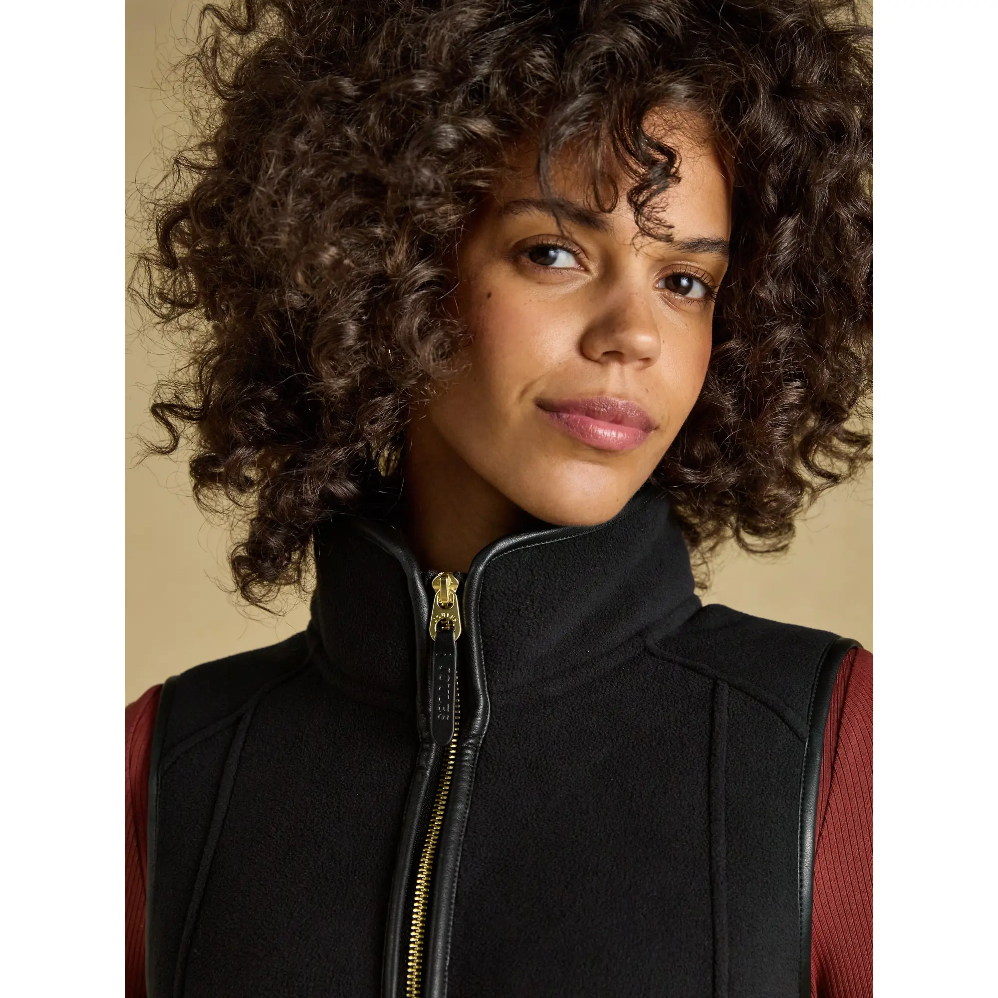 Product image 5 of 8 of Joules Women's Heritage Regular Polar Fleece Gilet - Black