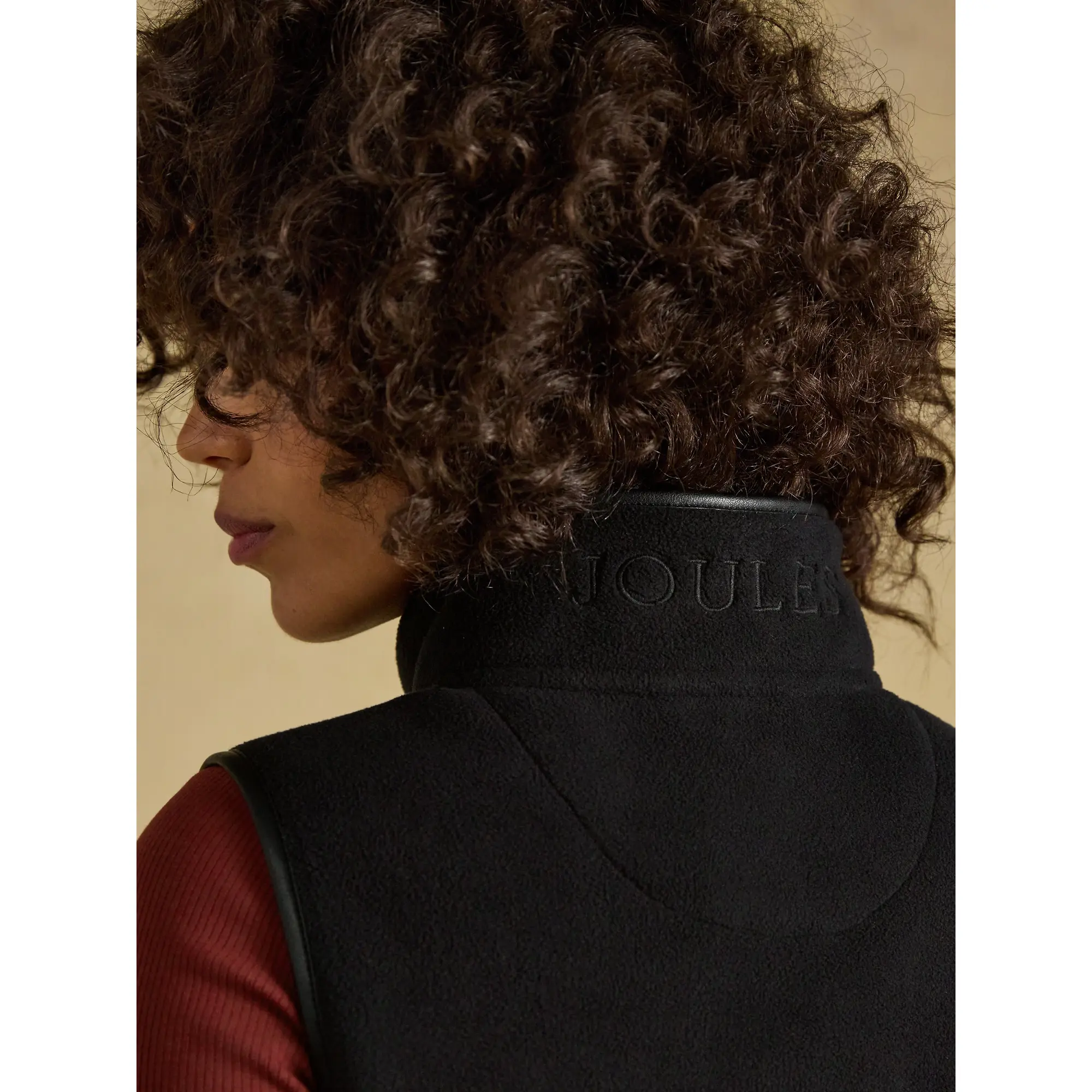 Product image 7 of 8 of Joules Women's Heritage Regular Polar Fleece Gilet - Black