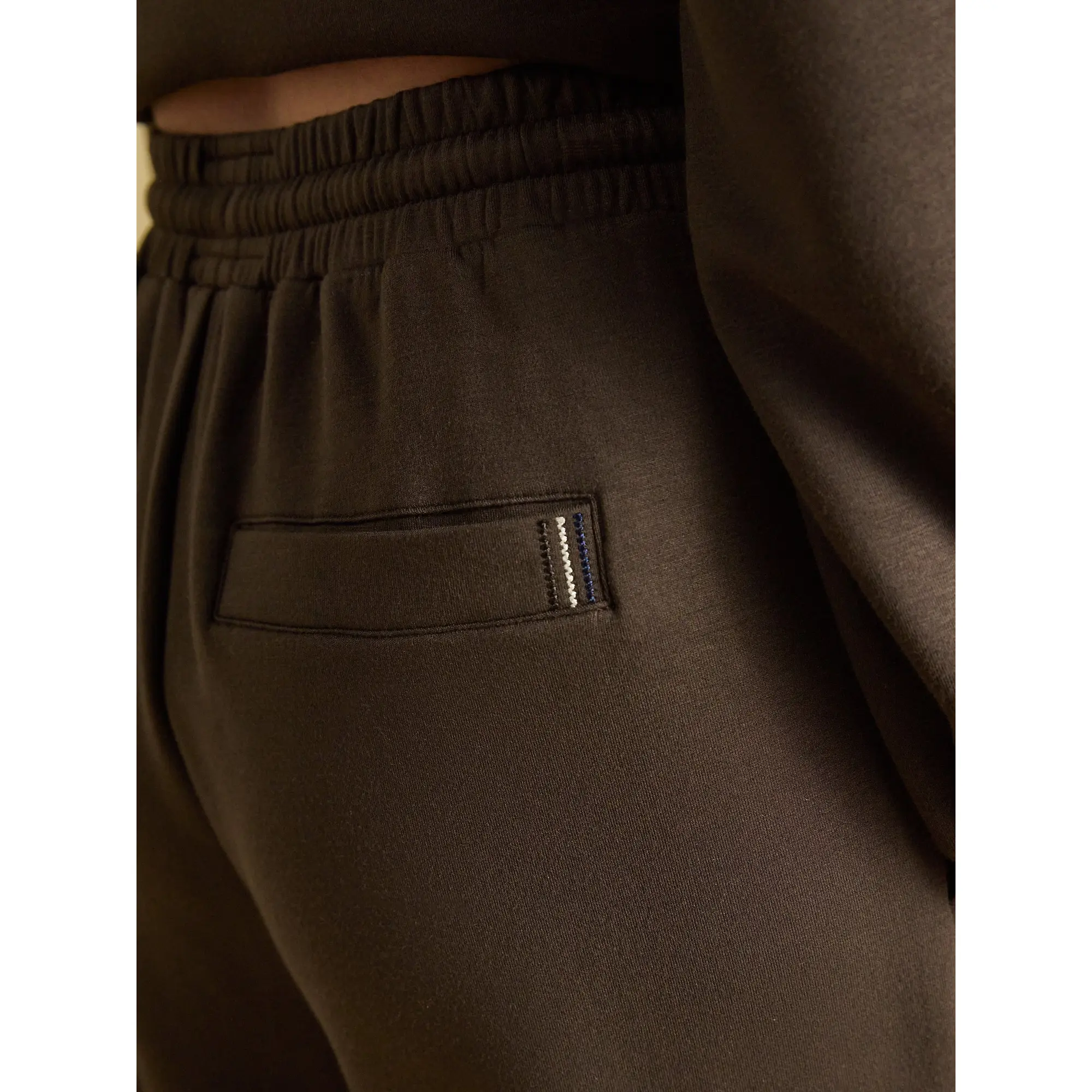 Product image 7 of 7 of Joules Women's Pull On Smart Wide Leg Joggers - Chocolate Brown