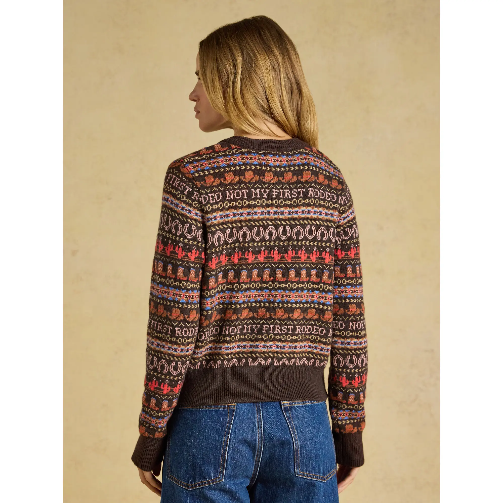 Product image 4 of 8 of Joules Women's Rodeo Cardigan - Chocolate Brown