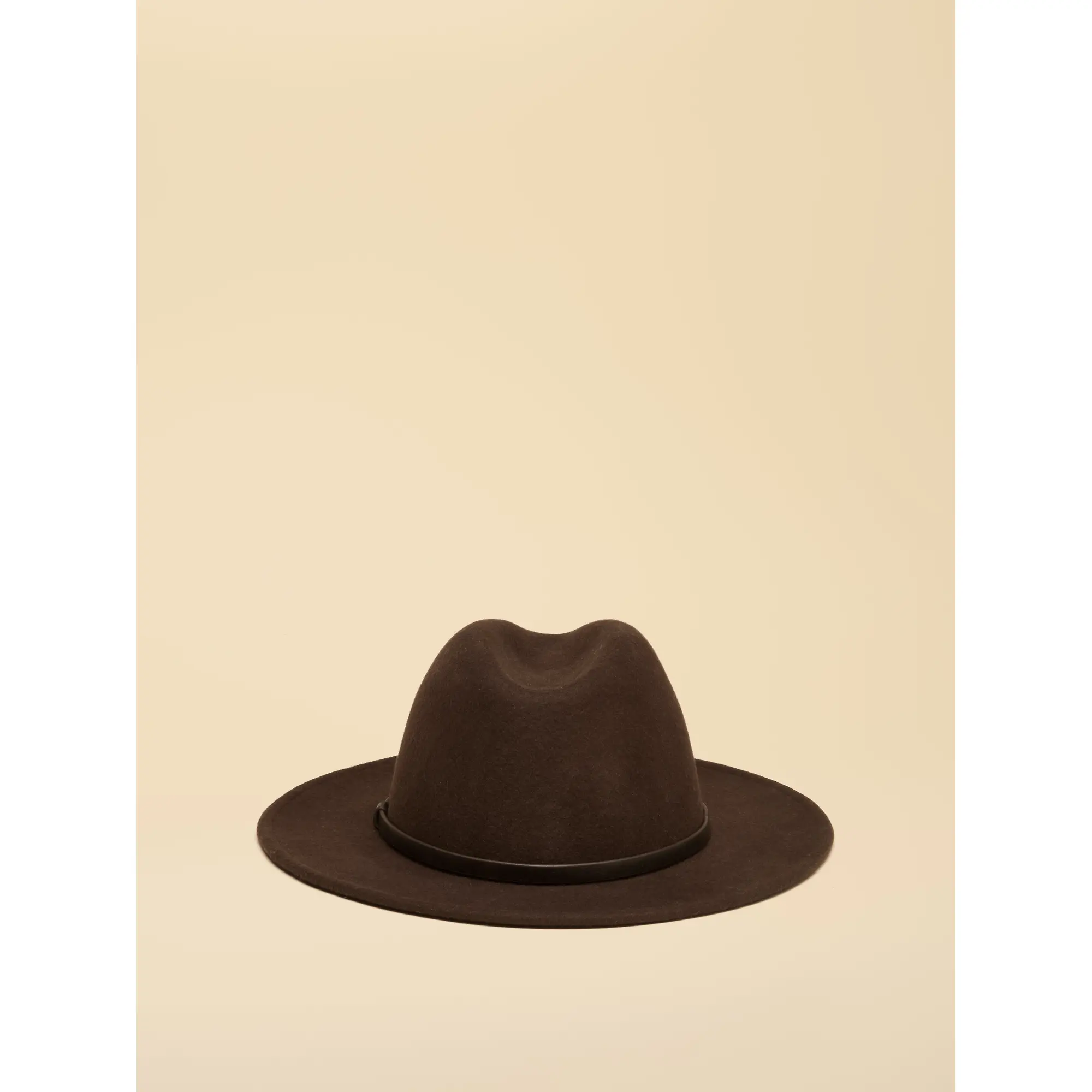 Product image 6 of 8 of Joules Women's Wool Fedora Hat - Chocolate Brown