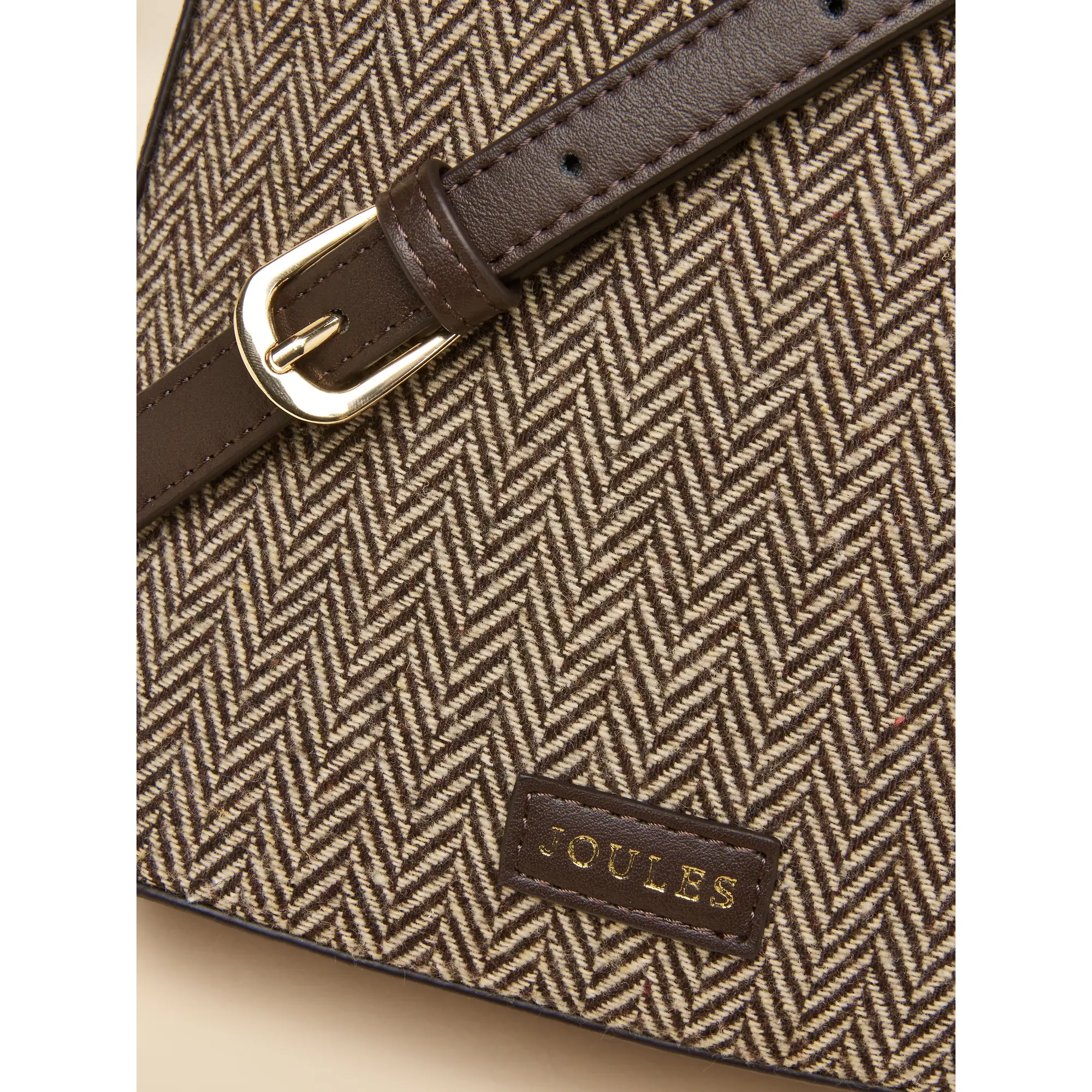 Product image 8 of 9 of Joules Women's Bucket Bag - Neutral Herringbone