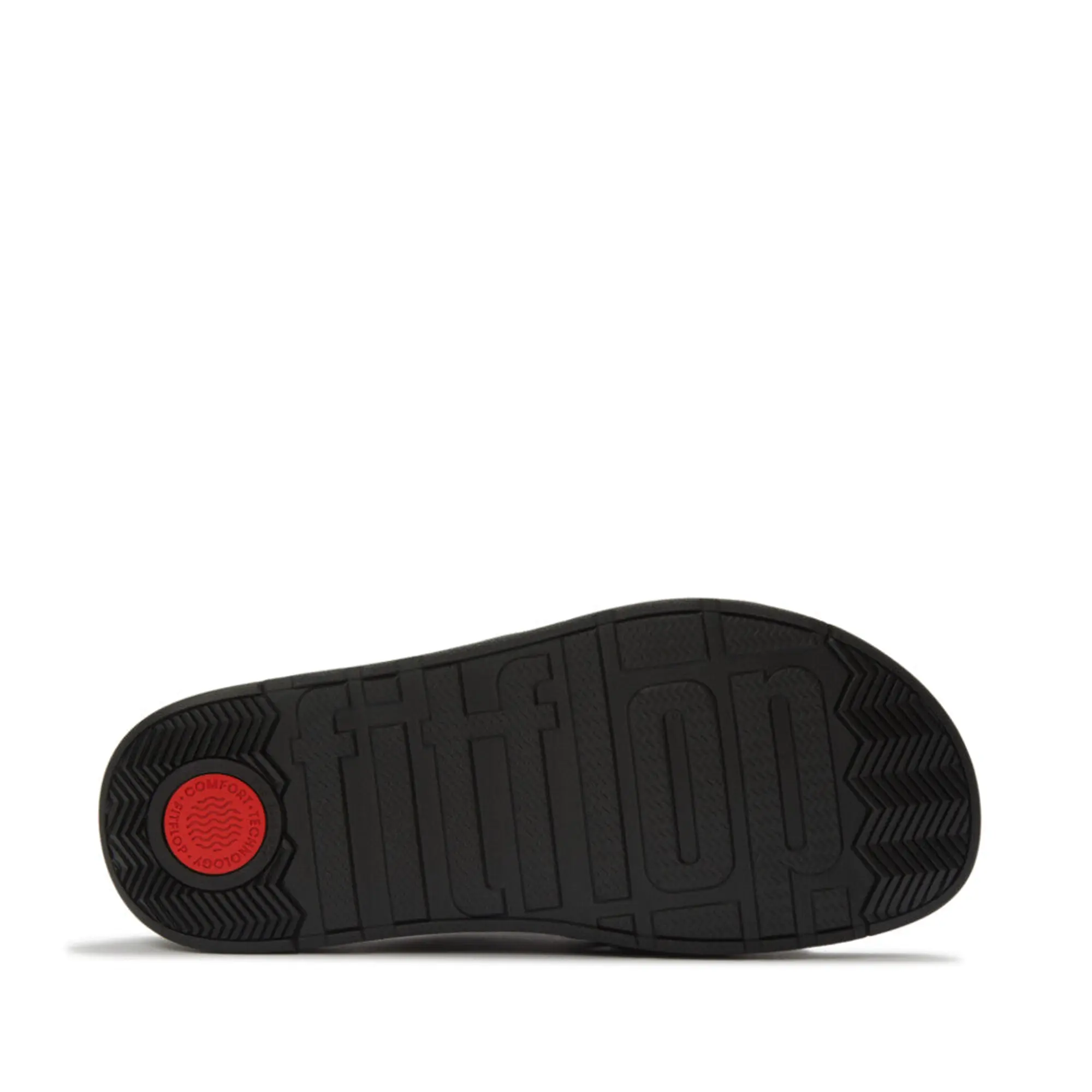 Product image 5 of 7 of FitFlop Women's GEN-FF Buckle Graphic Weave Two-Bar Slides - Black