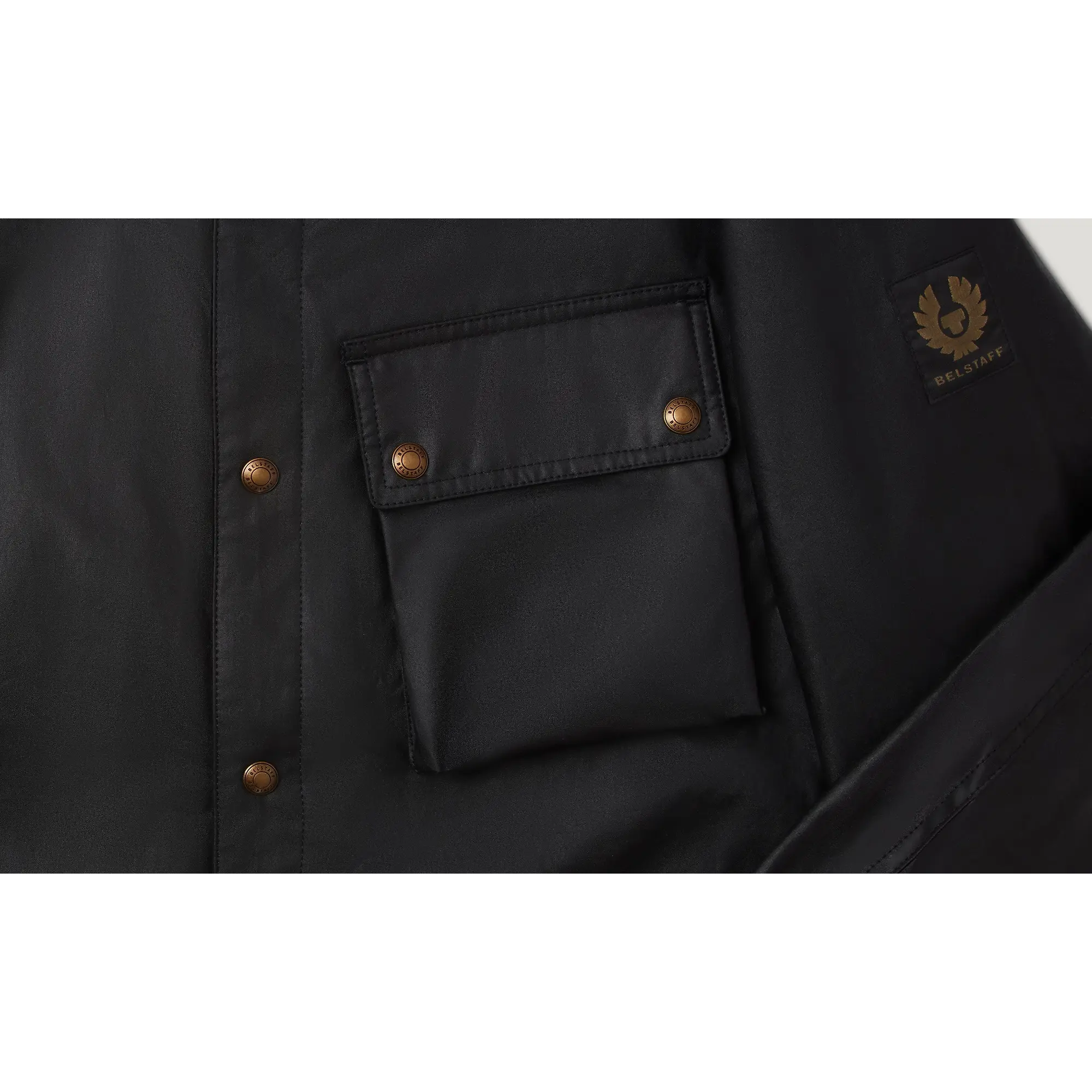 Product image 2 of 3 of Belstaff Men's Waxed Cotton Ground Jacket - Black