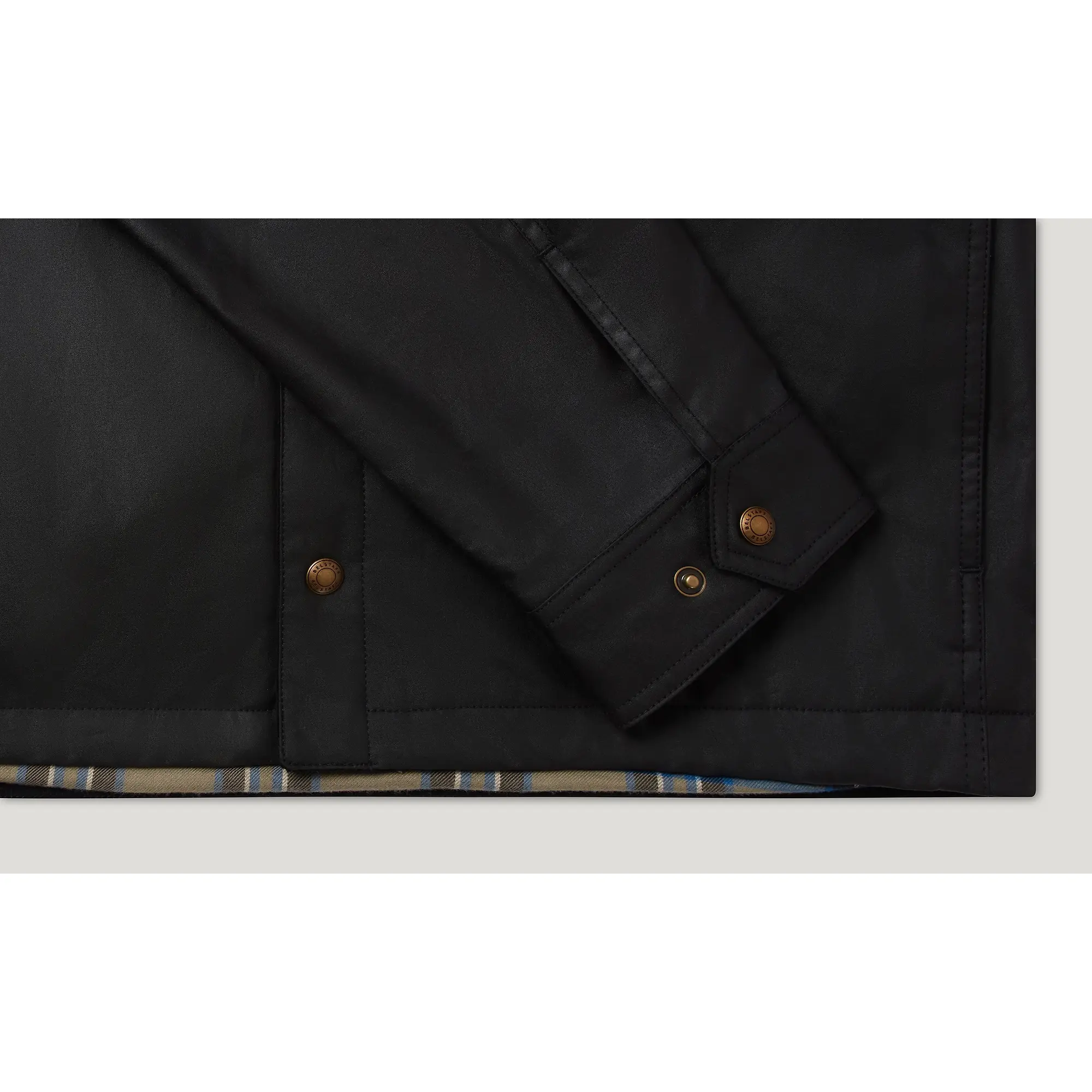 Product image 3 of 3 of Belstaff Men's Waxed Cotton Ground Jacket - Black