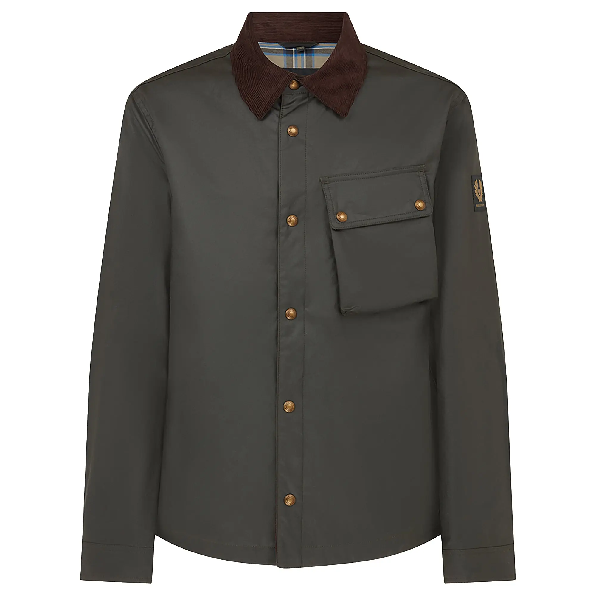 Product image 1 of 3 of Belstaff Men's Waxed Cotton Ground Jacket - Faded Olive