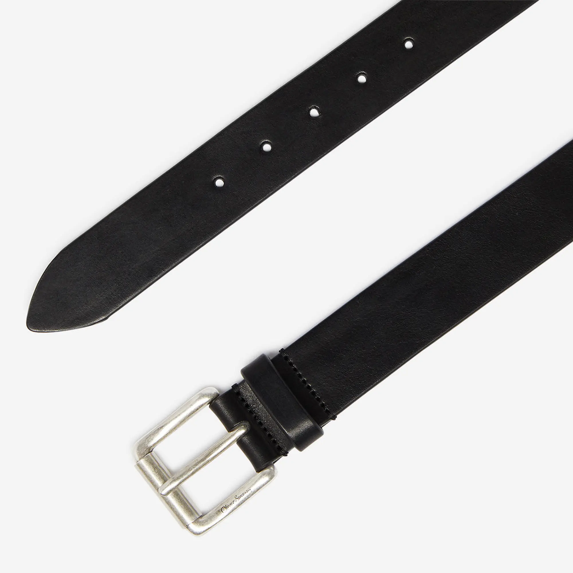Product image 2 of 3 of Oliver Sweeney Men's Garda Calf Leather Belt - Black