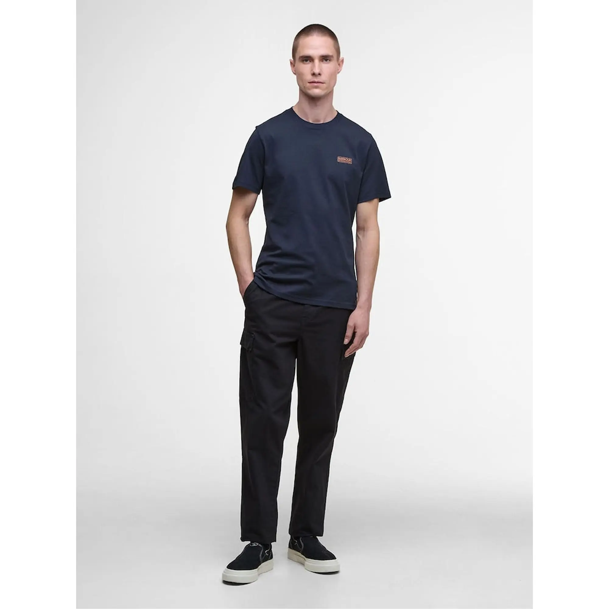 Product image 4 of 6 of Barbour International Men's Small Logo T-Shirt - Dark Navy
