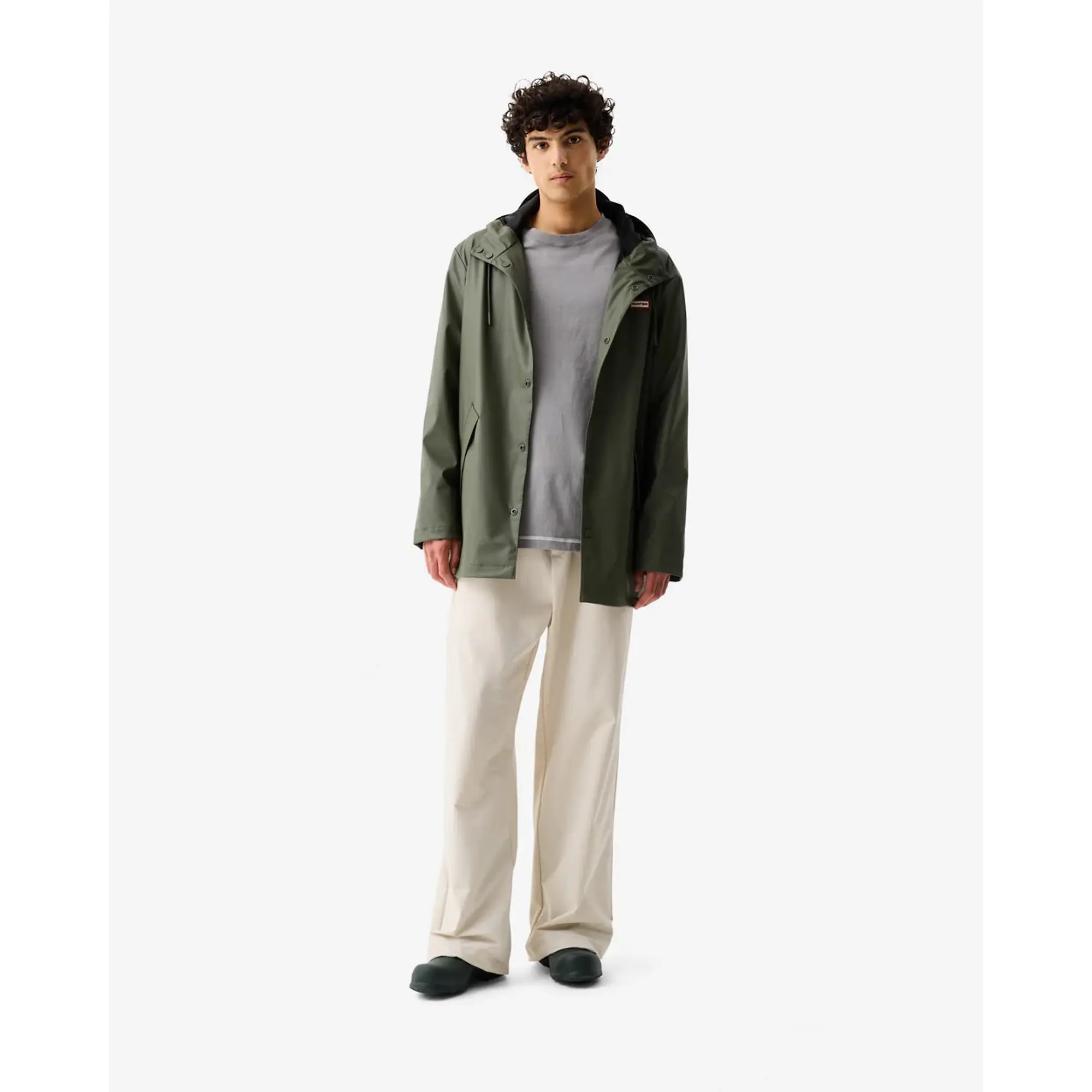 Product image 5 of 9 of Hunter Unisex Downpour Jo Pu Rain Parka - Kambaba