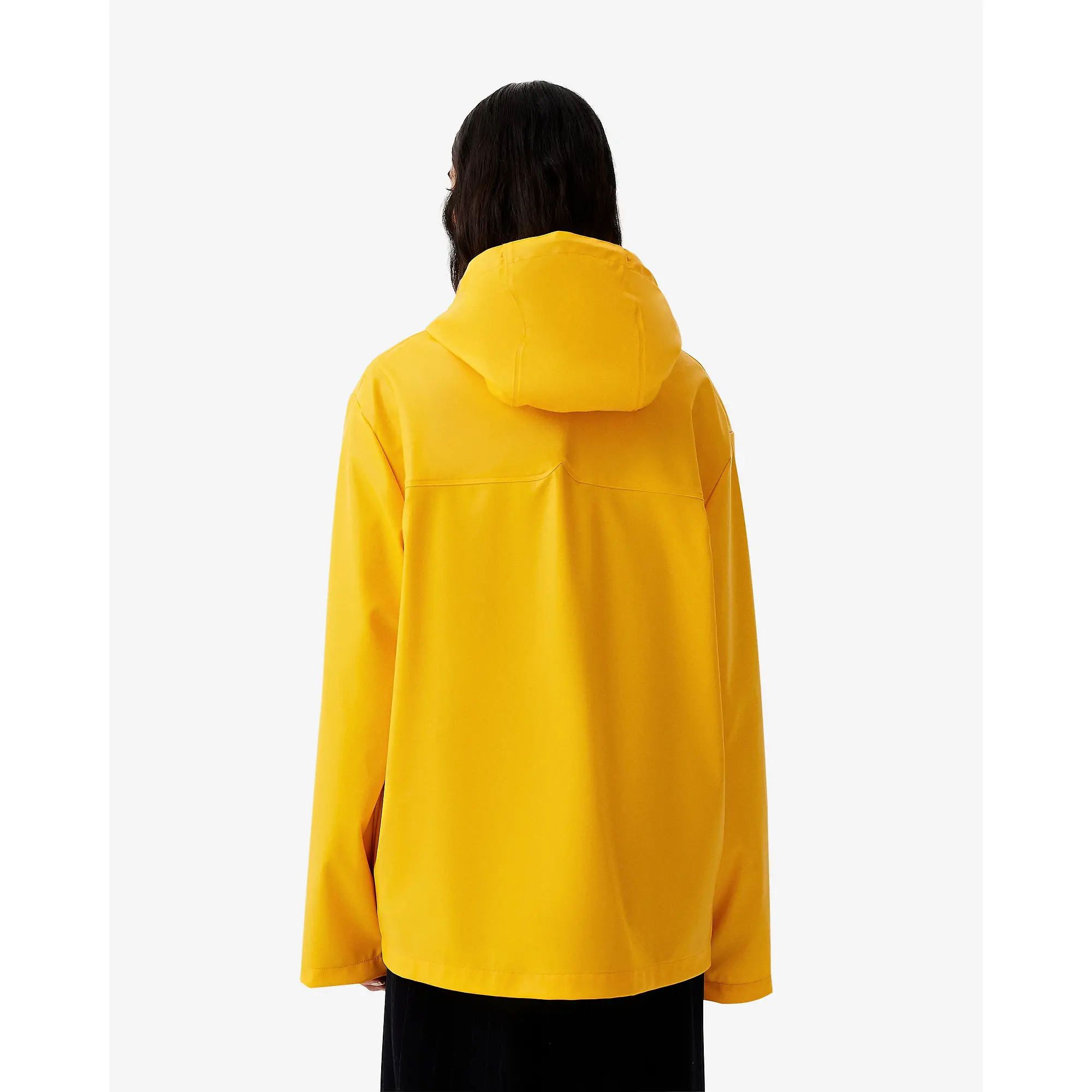 Product image 4 of 12 of Hunter Unisex Downpour Izzy Pu Hooded Jacket - Gold Fusion