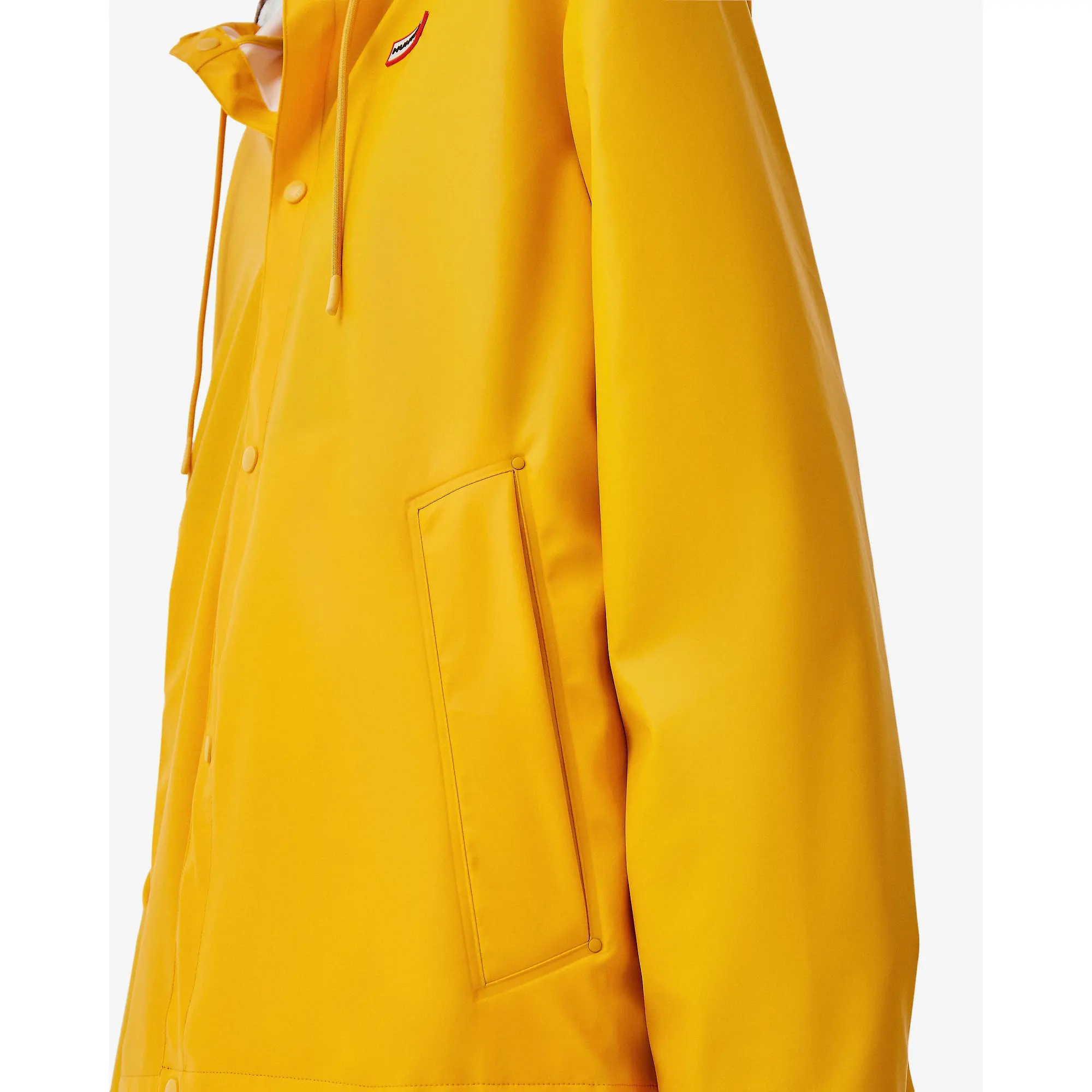 Product image 5 of 12 of Hunter Unisex Downpour Izzy Pu Hooded Jacket - Gold Fusion