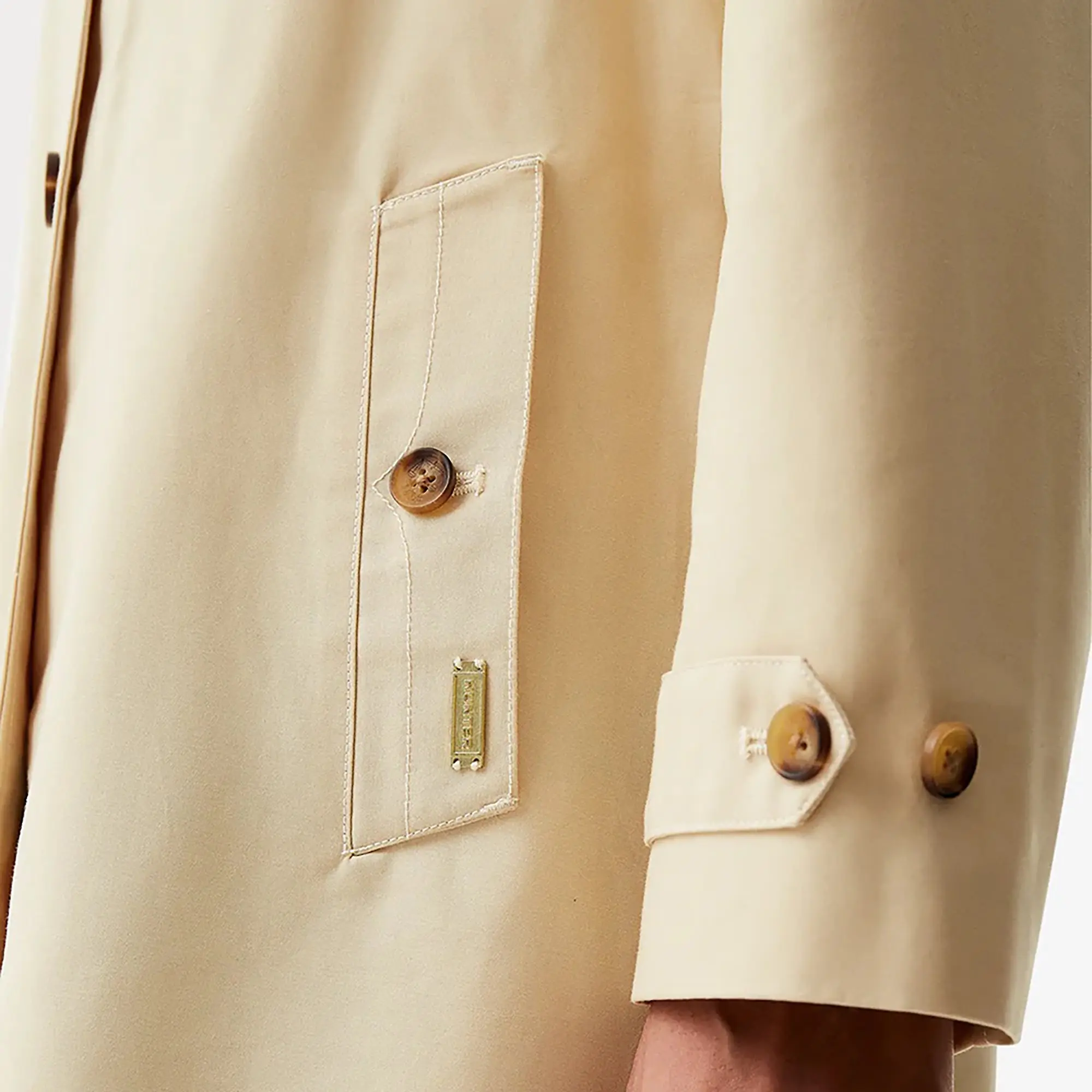 Product image 4 of 7 of Hunter Women's Keltie Cape Trench Coat - Gravel