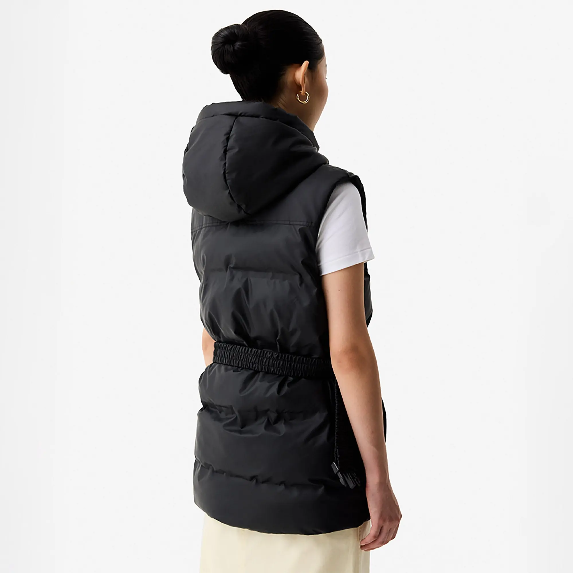 Product image 3 of 8 of Hunter Women's Nellie Sonic Welded PU Puffer Gilet - Black