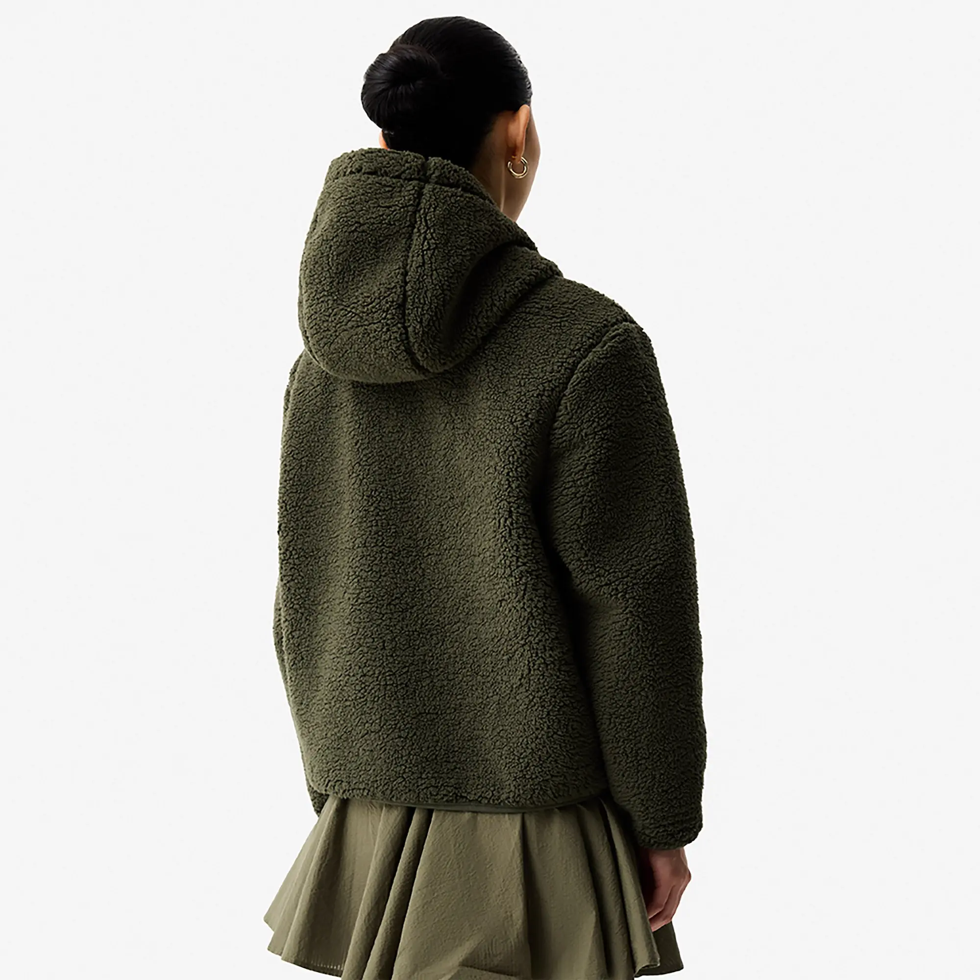 Product image 3 of 6 of Hunter Women's Bonelle Borg Fleece Hoodie Jacket - Kambaba