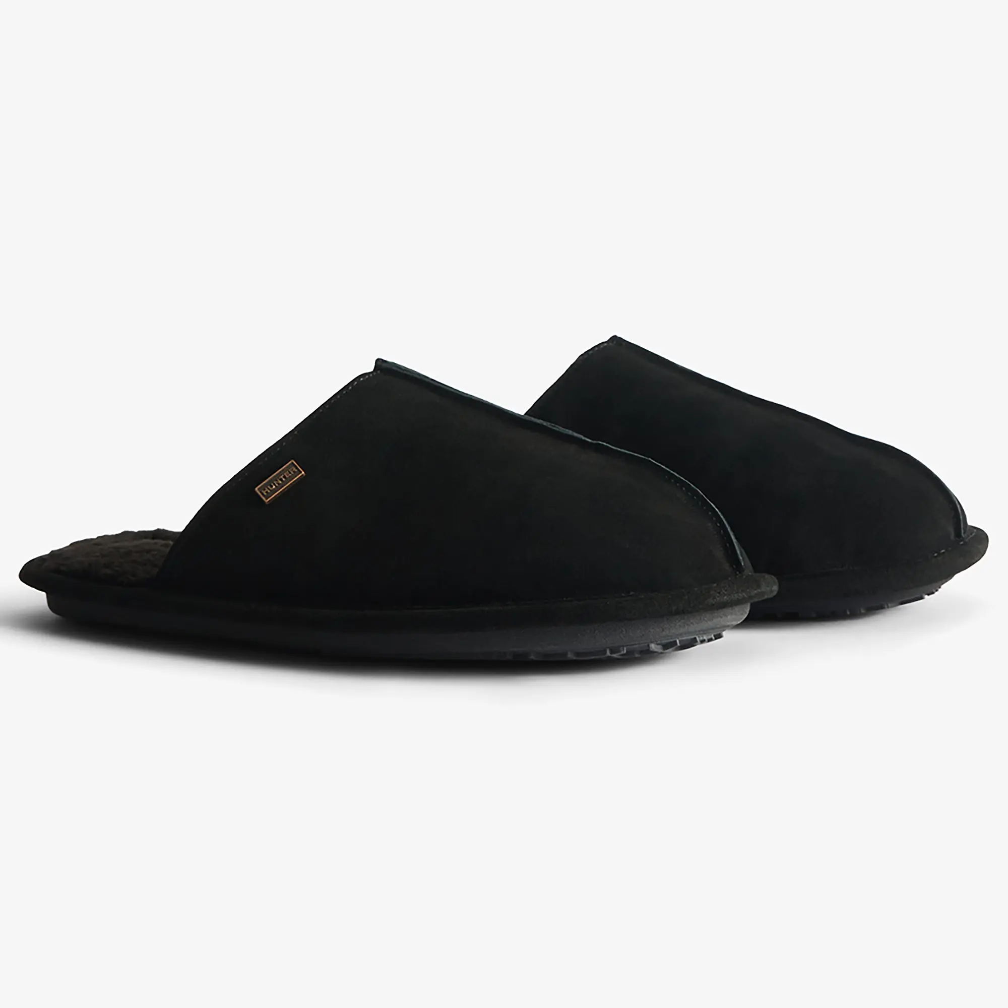 Product image 2 of 7 of Hunter Men's Mule Slippers - Black