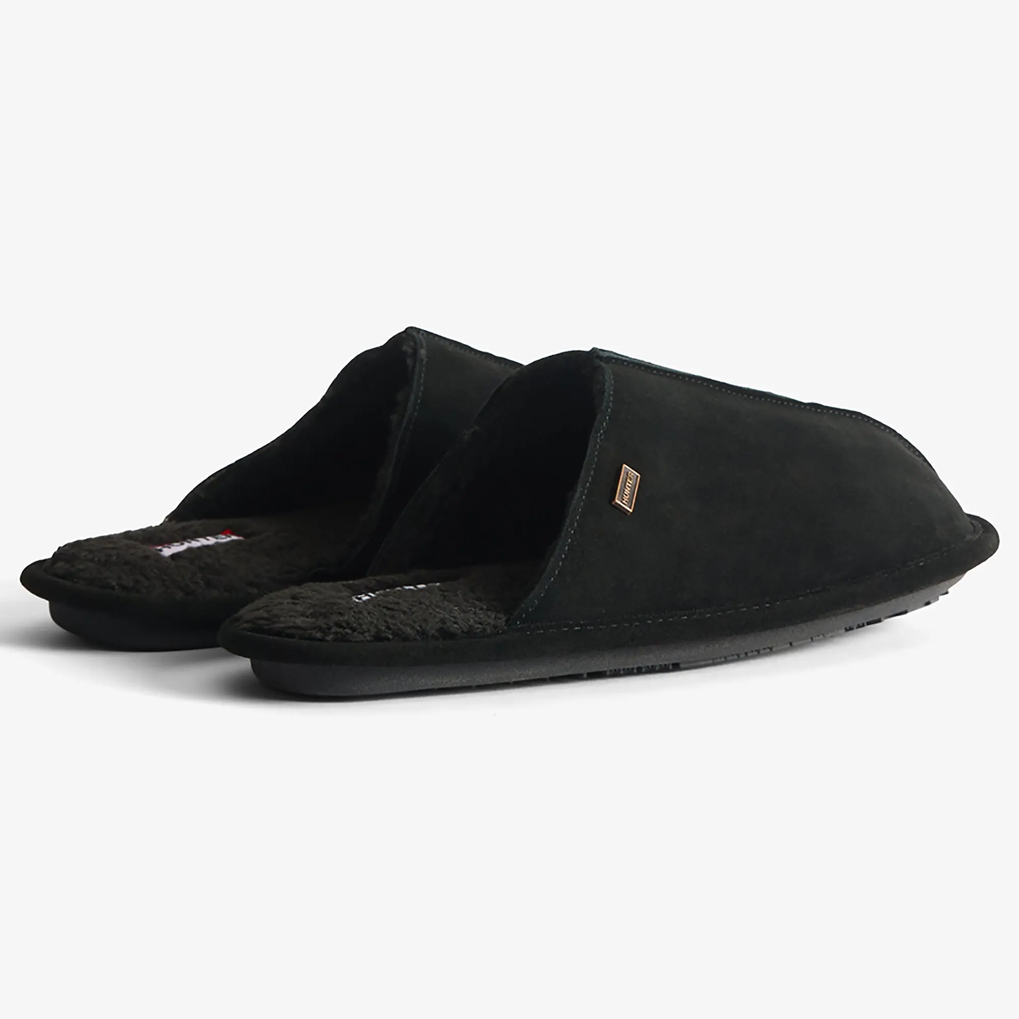 Product image 3 of 7 of Hunter Men's Mule Slippers - Black