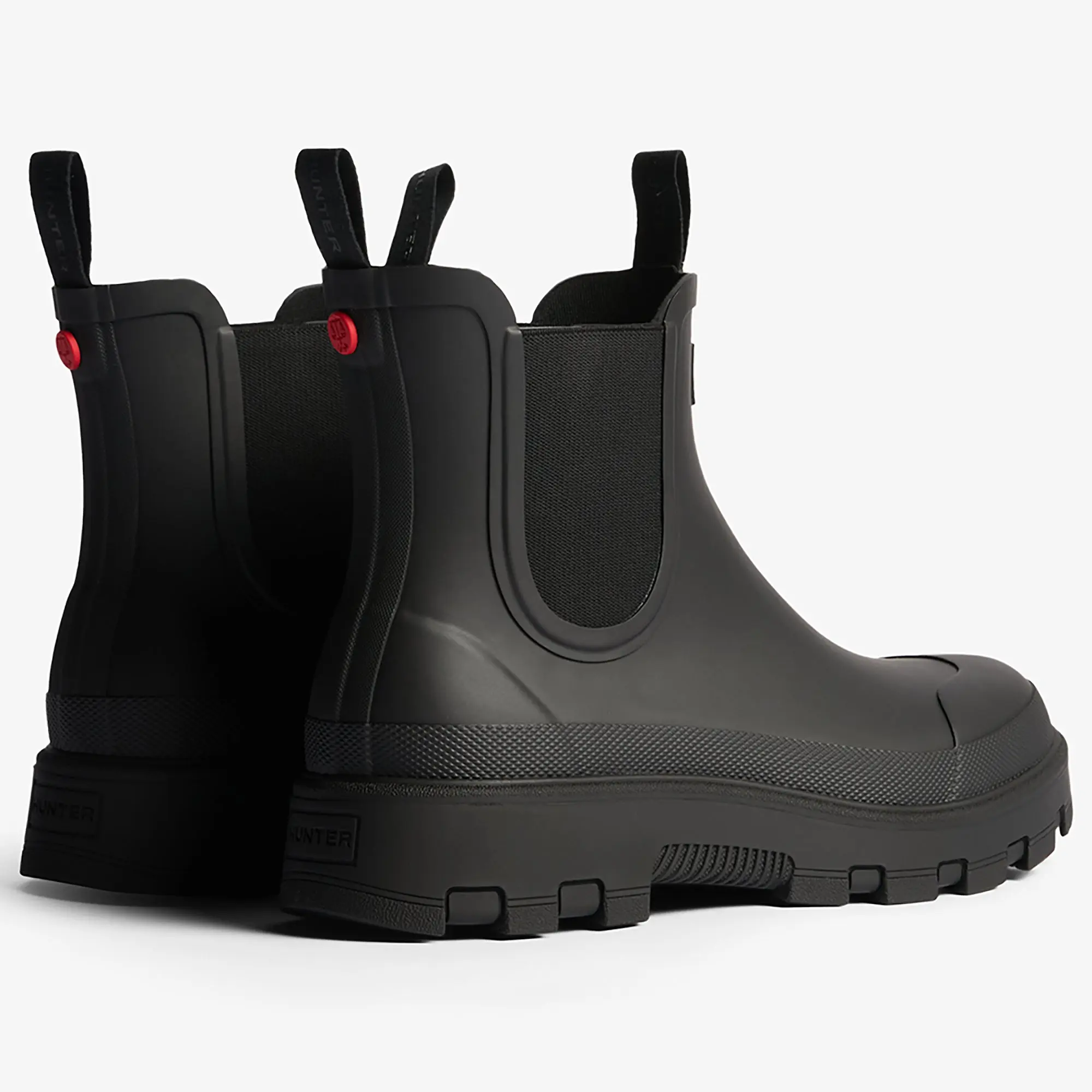 Product image 3 of 6 of Hunter Unisex Elements Elastic Chelsea Boots - Black