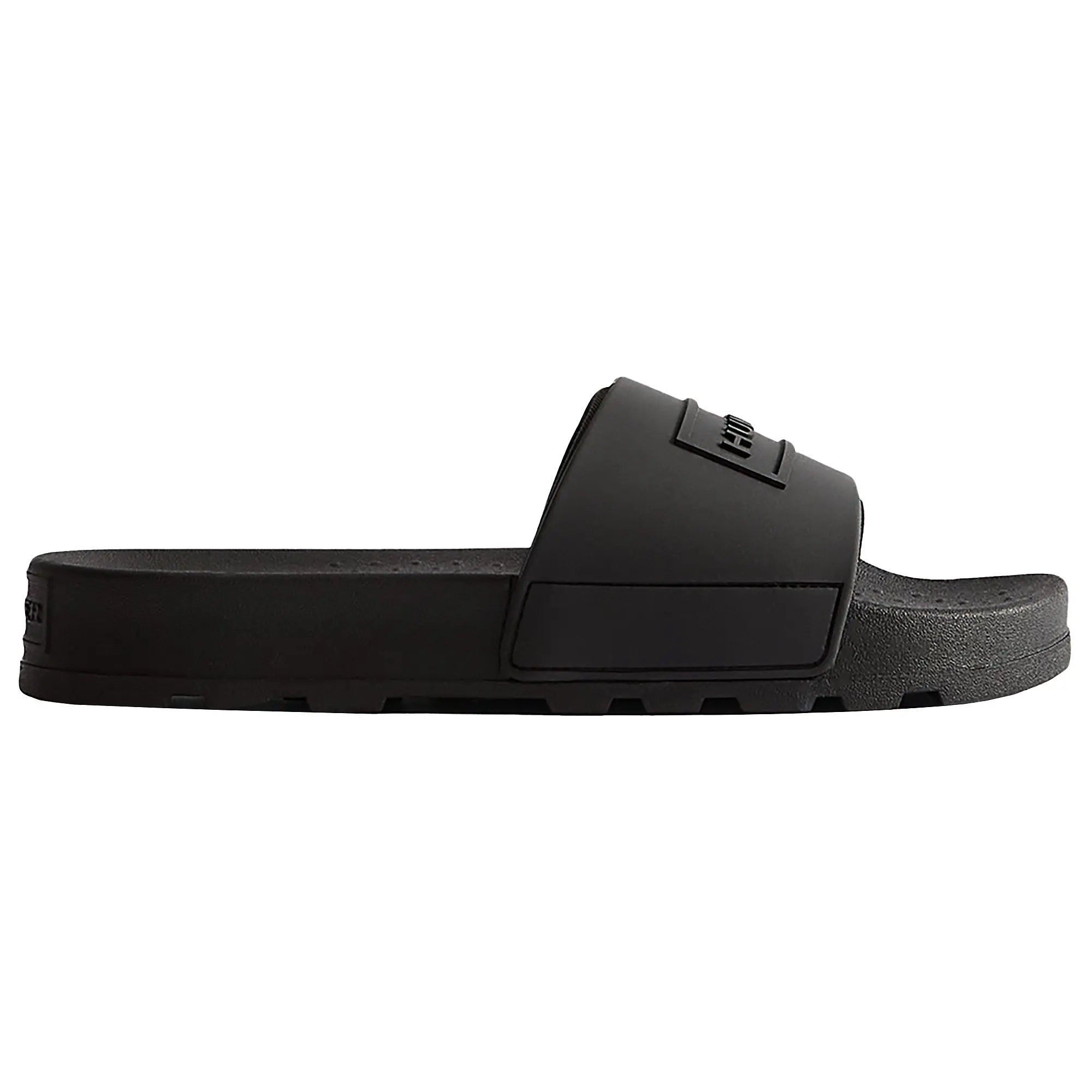 Product image 1 of 5 of Hunter Unisex Core Embossed Silicone Logo Sliders - Black