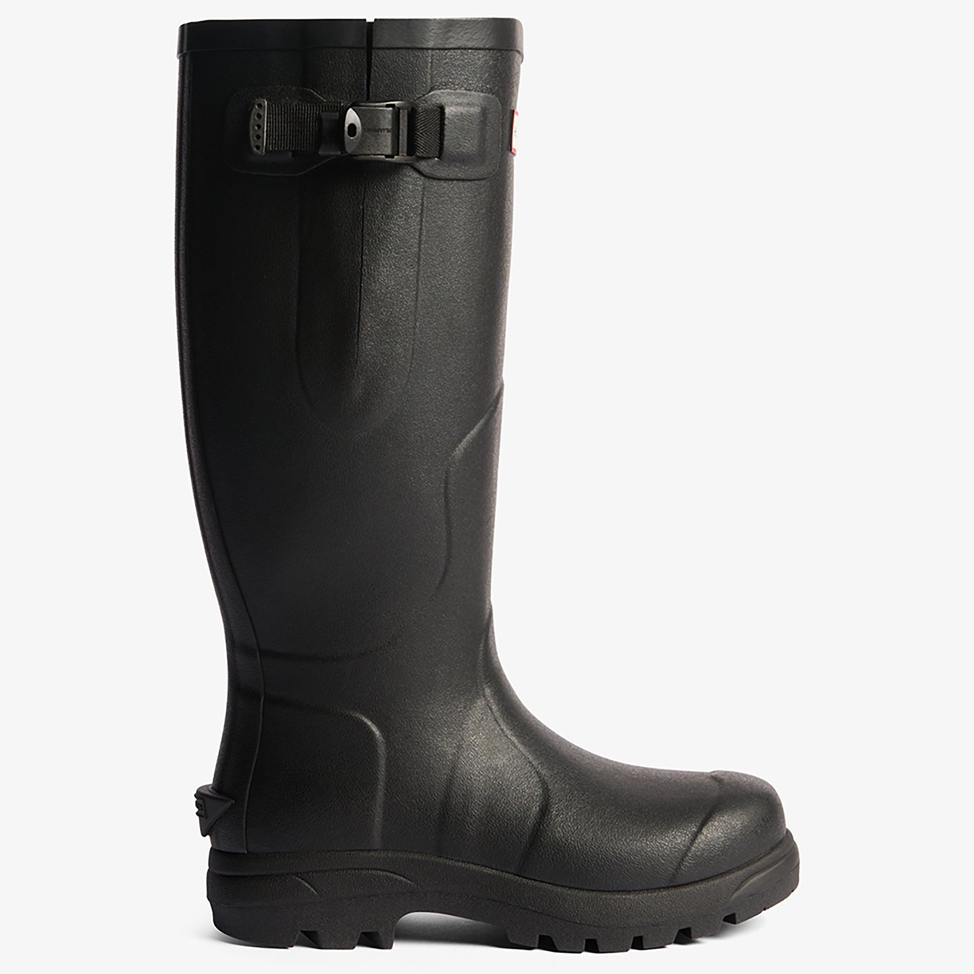 Hunter Unisex Balmoral MkII Side Adjustable Boots - Black