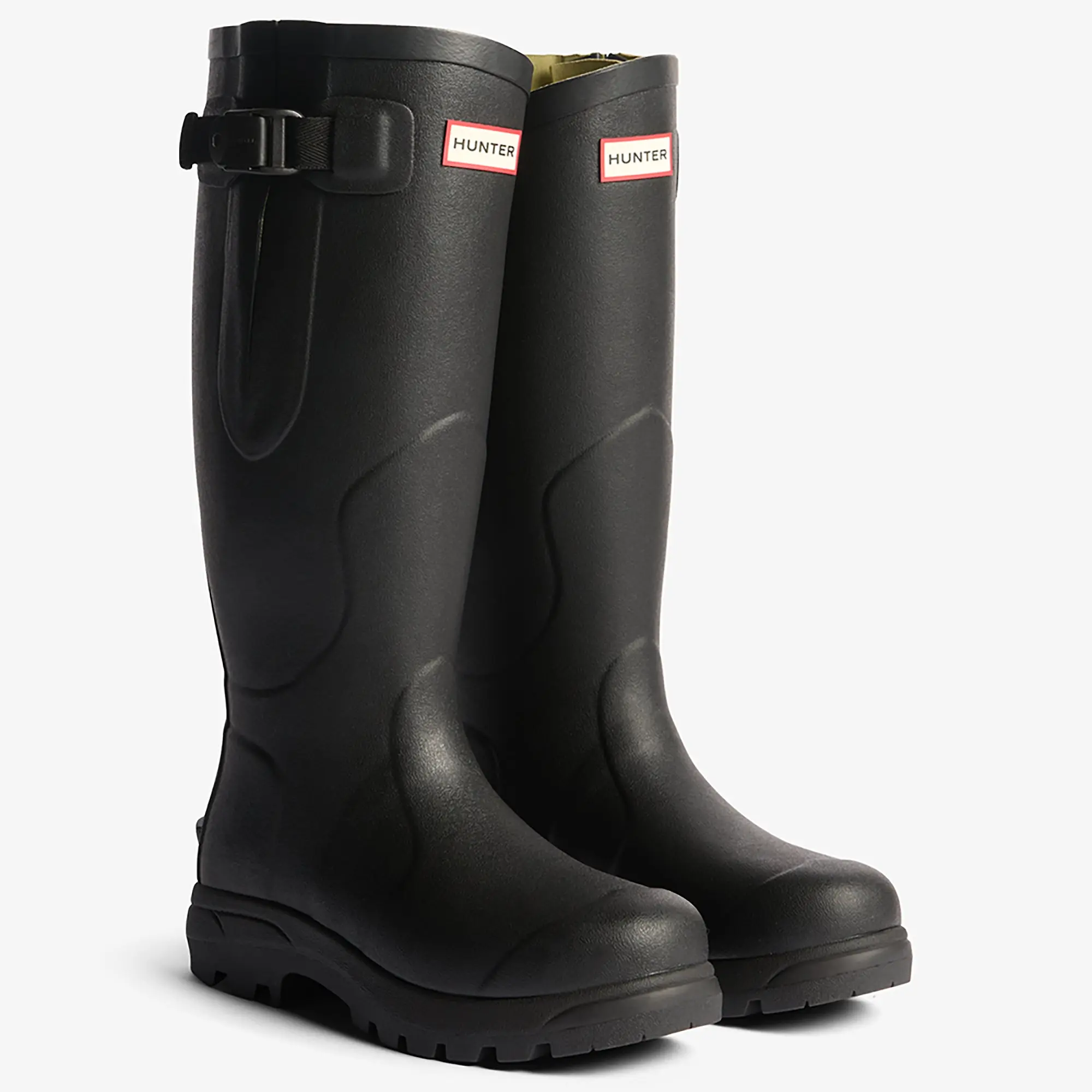 Product image 2 of 6 of Hunter Unisex Balmoral MkII Side Adjustable Boots - Black