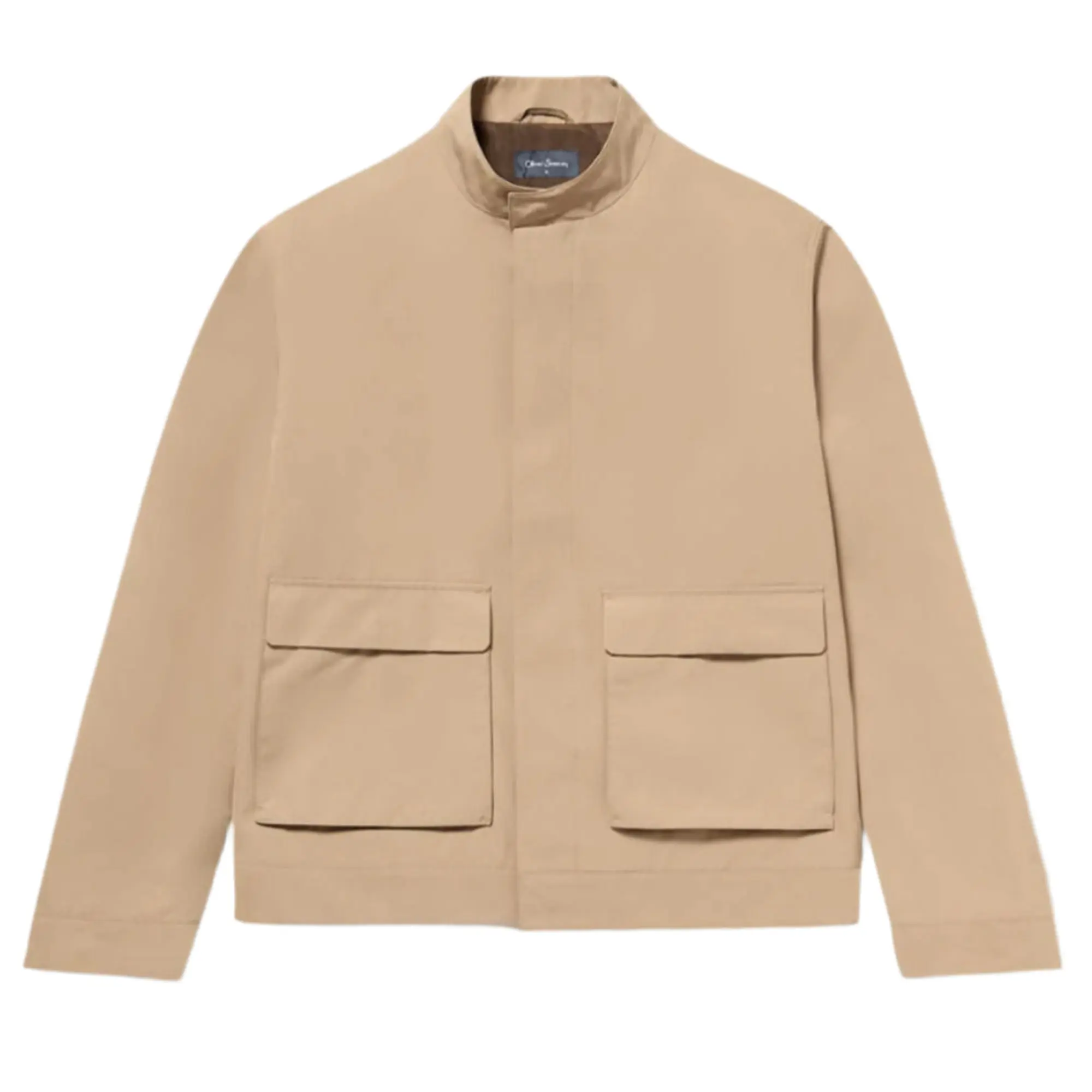 Product image 1 of 7 of Oliver Sweeney Men's Highworth Showerproof Cotton Jacket - Stone