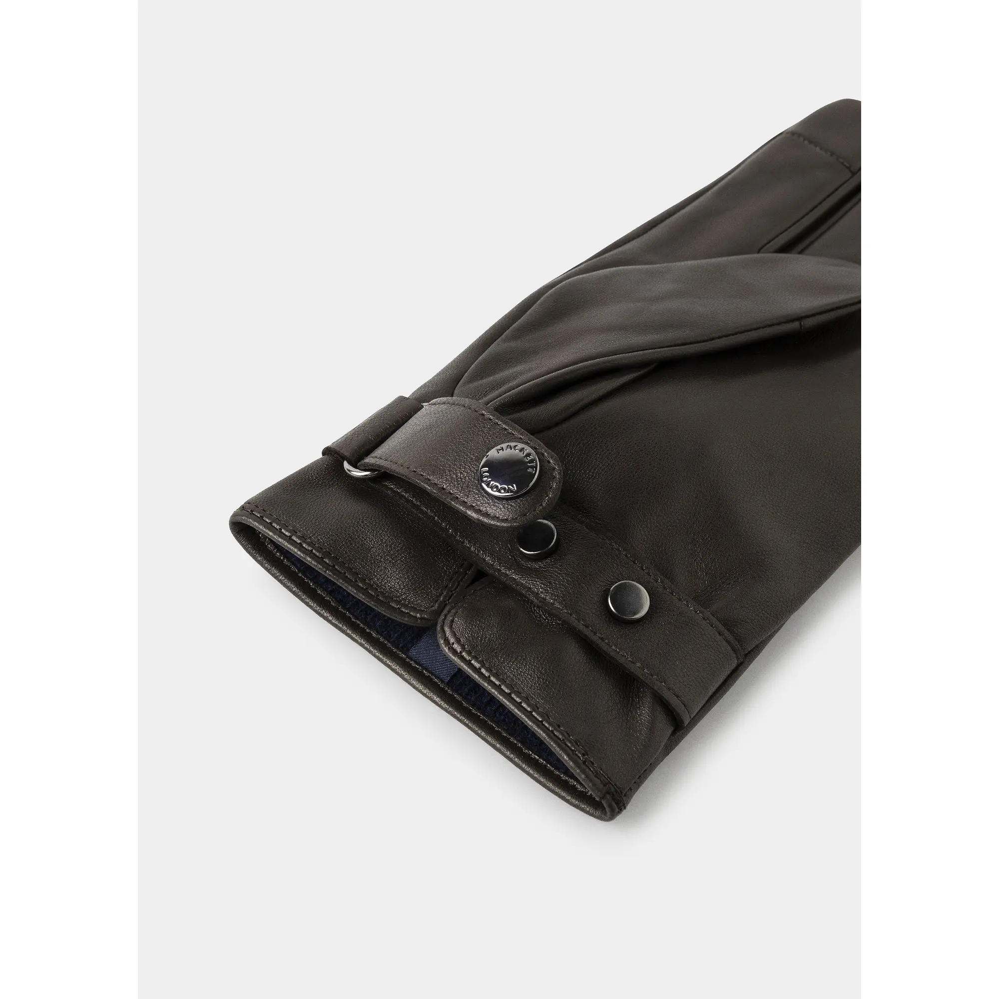 Product image 4 of 4 of Hackett Men's Commuter Touch Leather Gloves - Brown