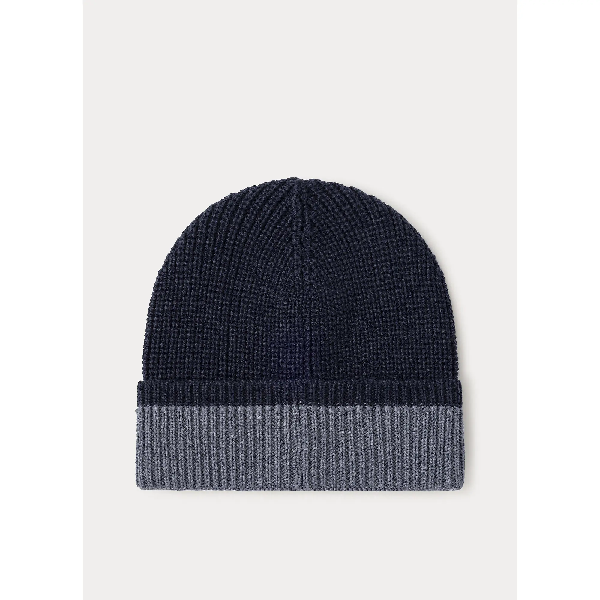 Product image 2 of 3 of Hackett Men's Merino Beanie - Midnight Blue