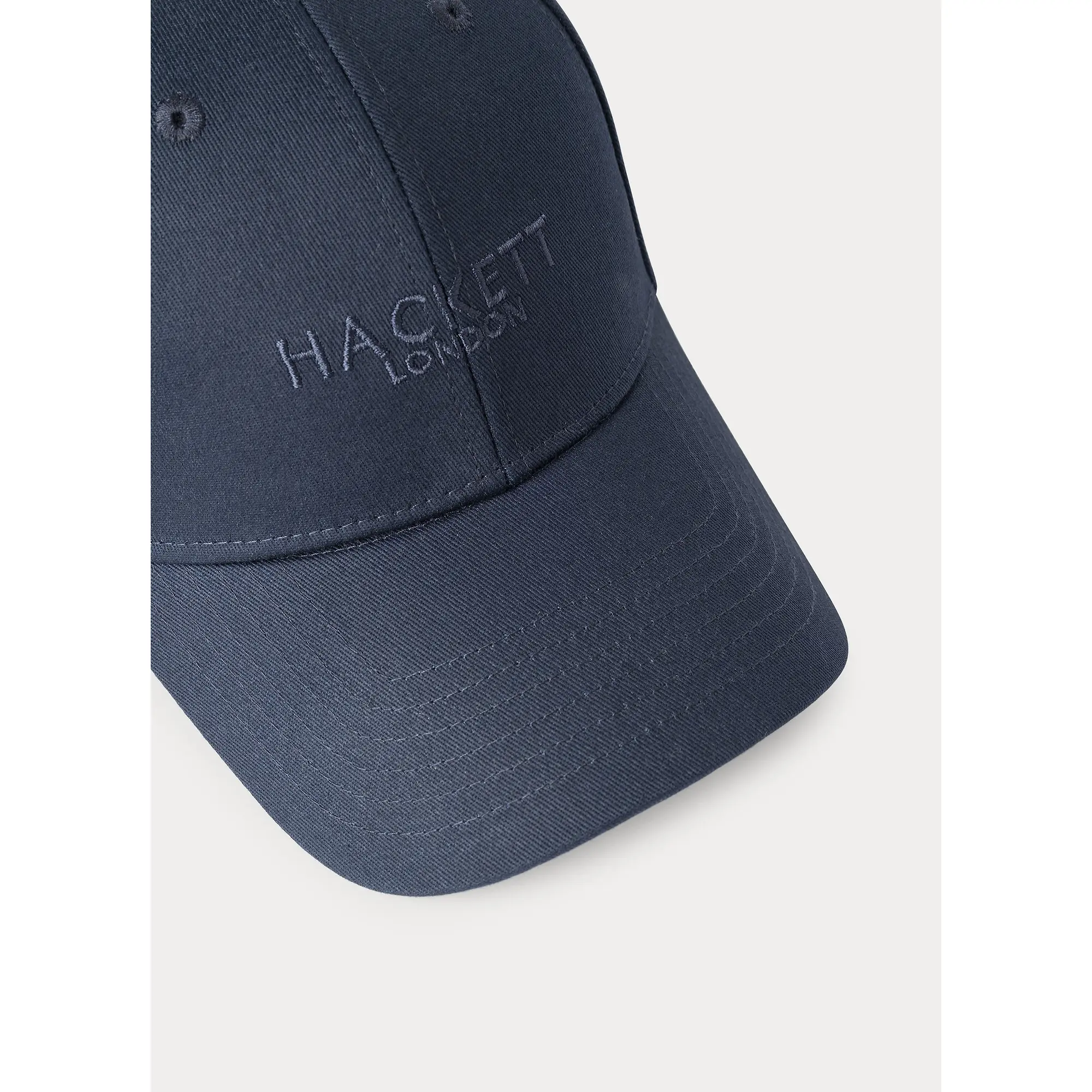 Product image 3 of 3 of Hackett Men's Tonal Branded Cotton Cap - Midnight Blue