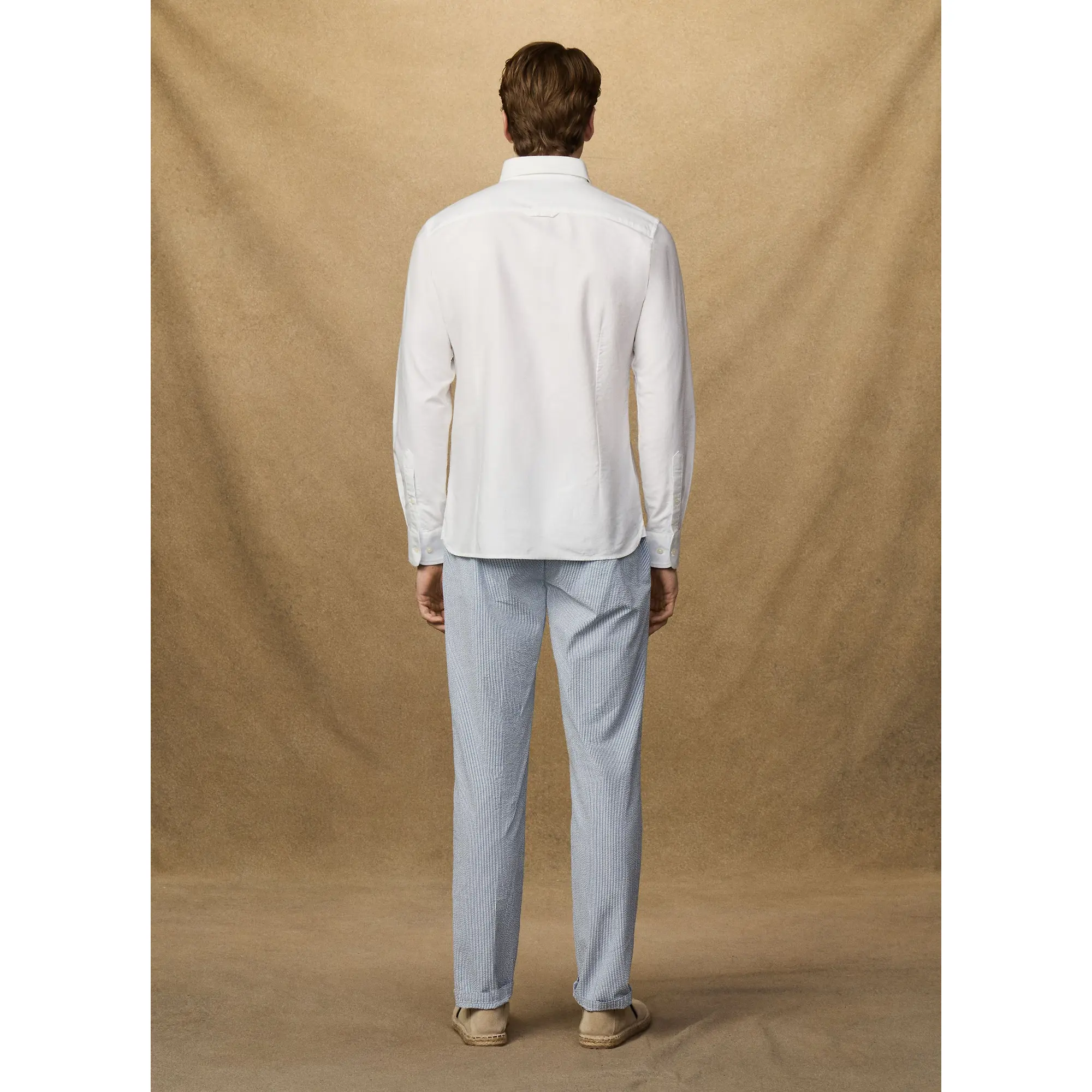 Product image 4 of 10 of Hackett Men's Heritage Oxford Shirt - Optic White