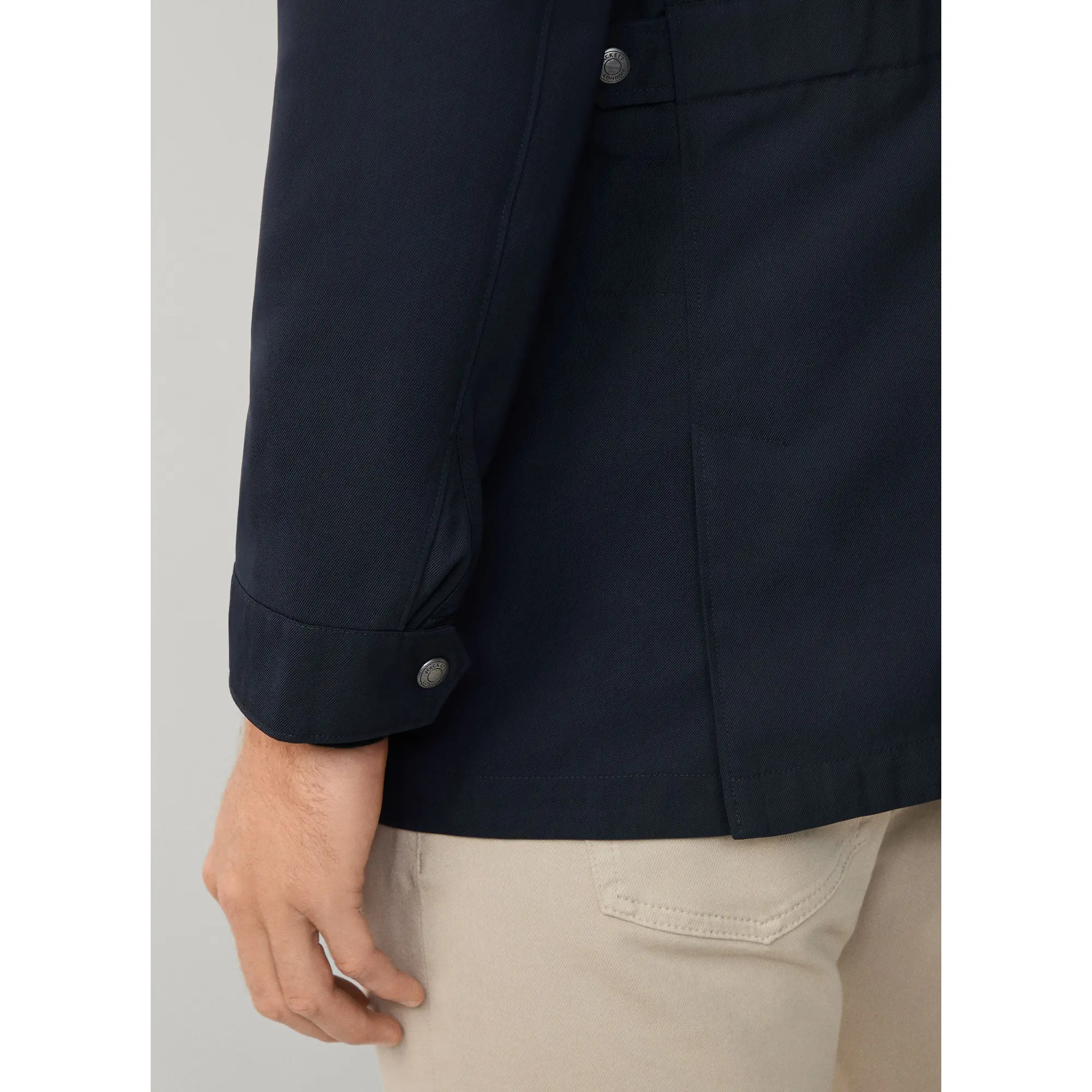 Product image 9 of 10 of Hackett Men's Velospeed Jacket - Midnight Blue