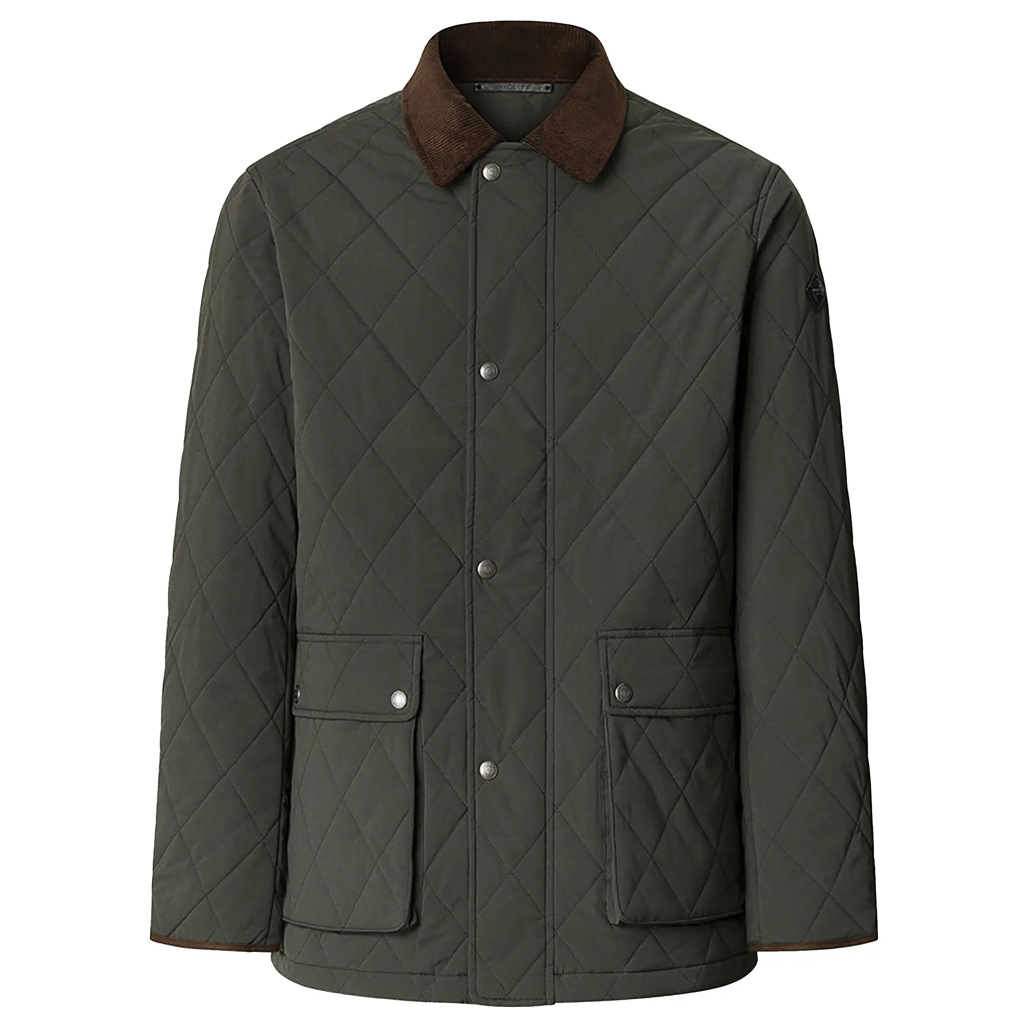 Product image 1 of 9 of Hackett Men's Quilted Jacket - Deep Green