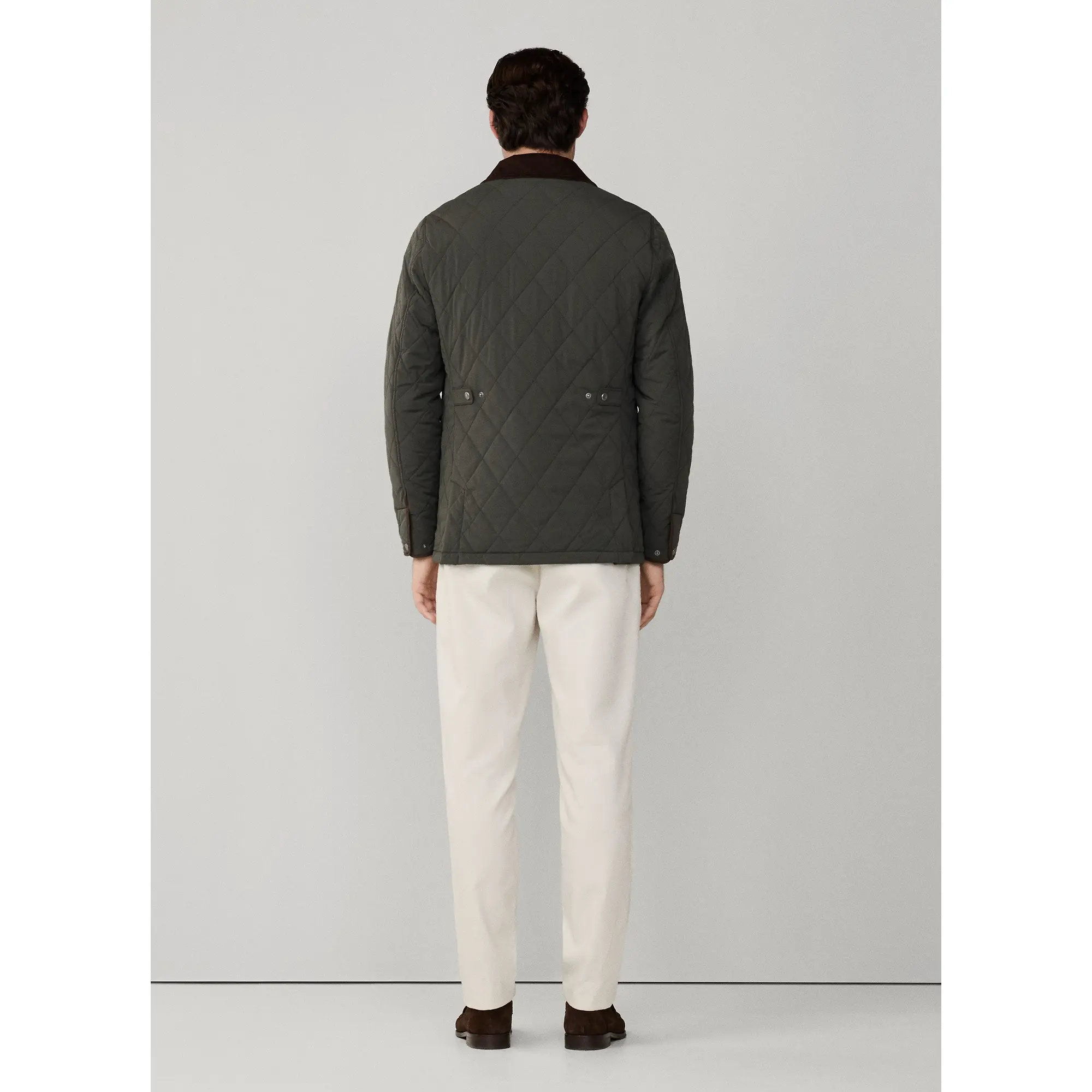 Product image 7 of 9 of Hackett Men's Quilted Jacket - Deep Green