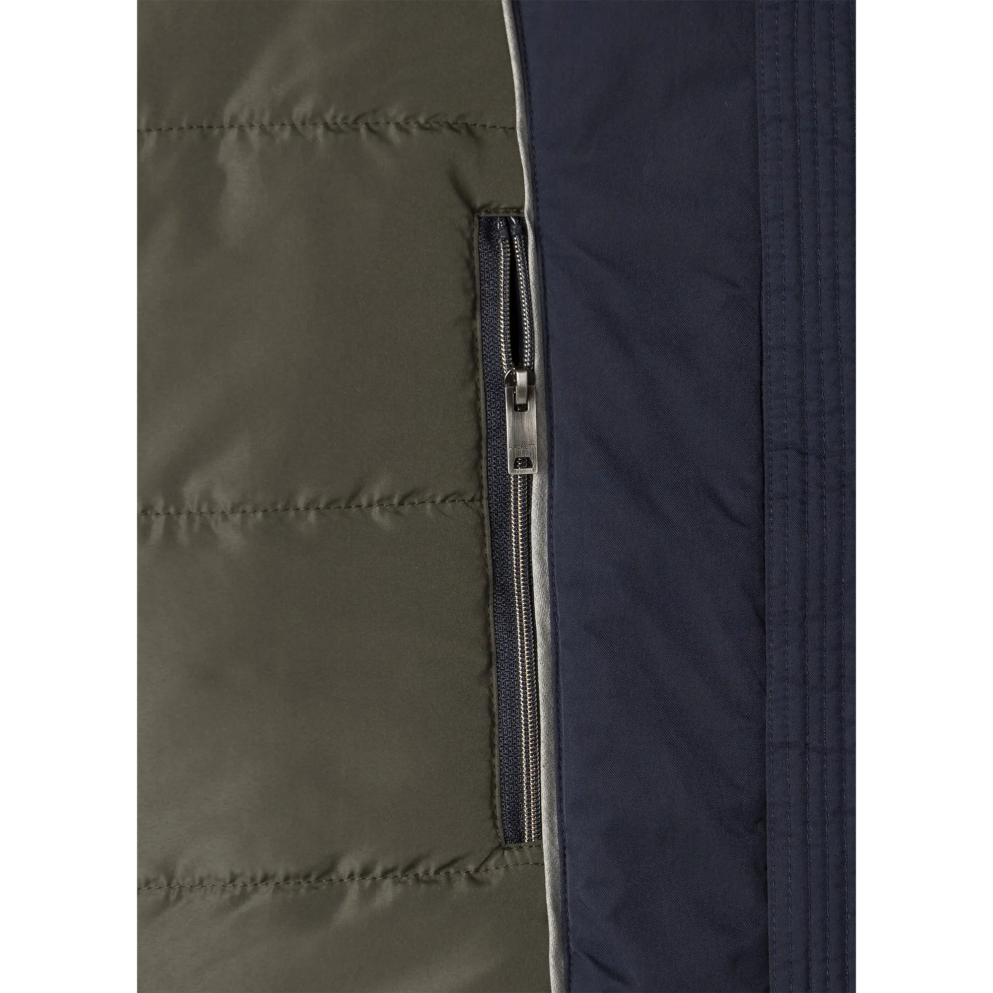 Product image 5 of 12 of Hackett Men's Heritage Logo Blouson Jacket - Midnight Blue