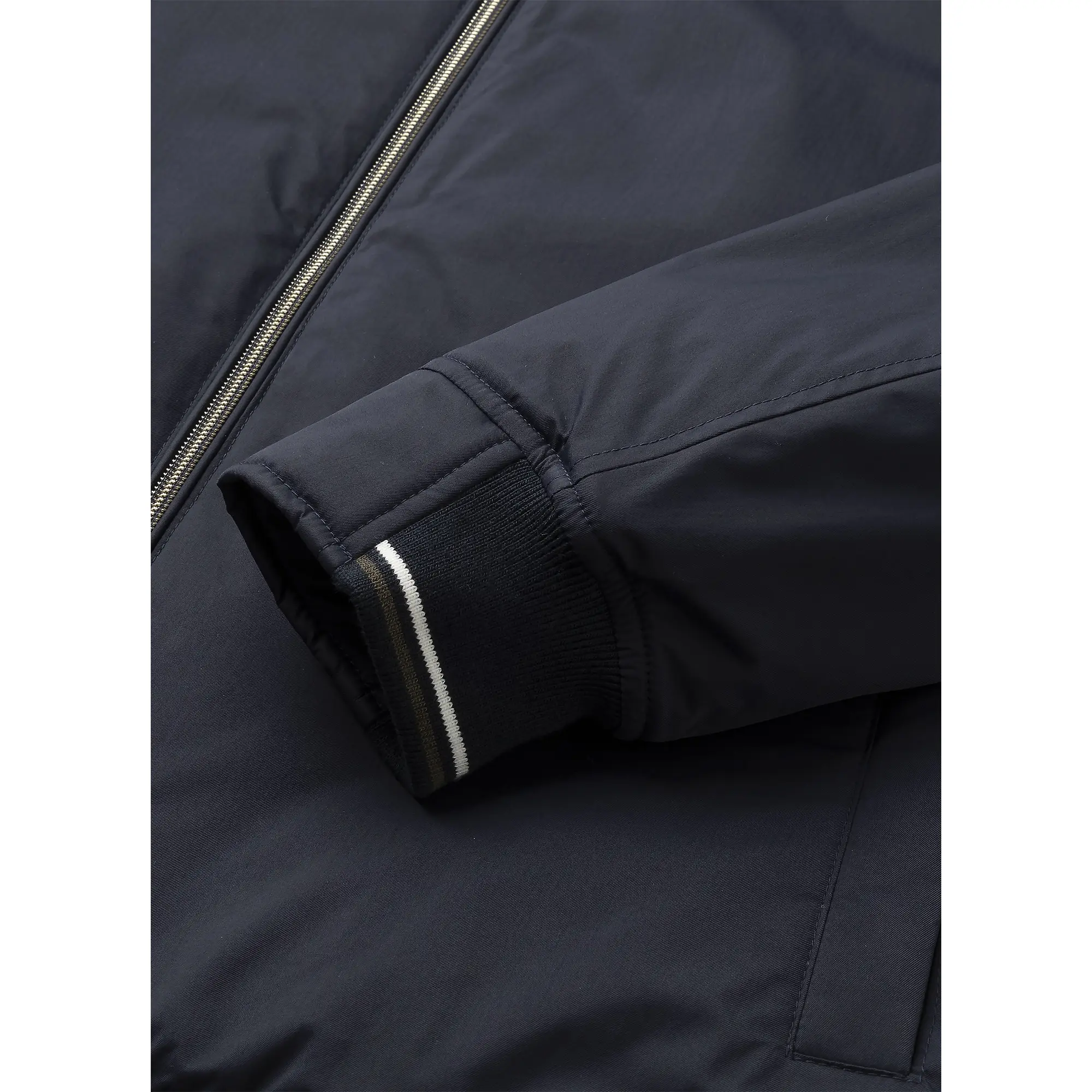 Product image 7 of 12 of Hackett Men's Heritage Logo Blouson Jacket - Midnight Blue
