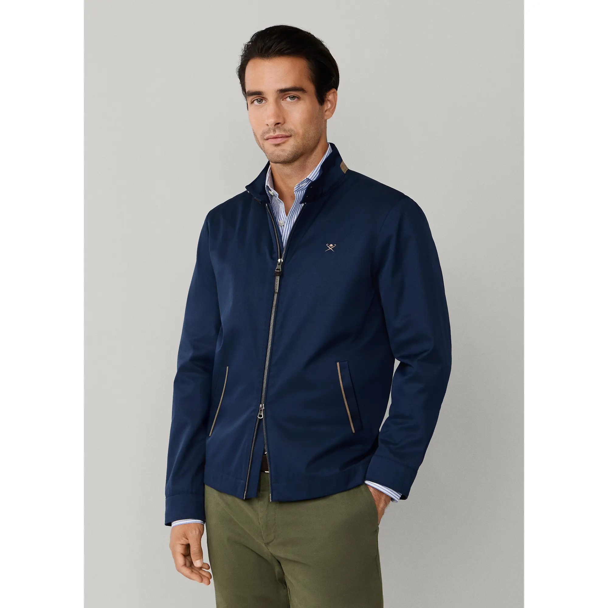 Product image 2 of 11 of Hackett Men's Cotton Blend Harrington Jacket - Old Navy