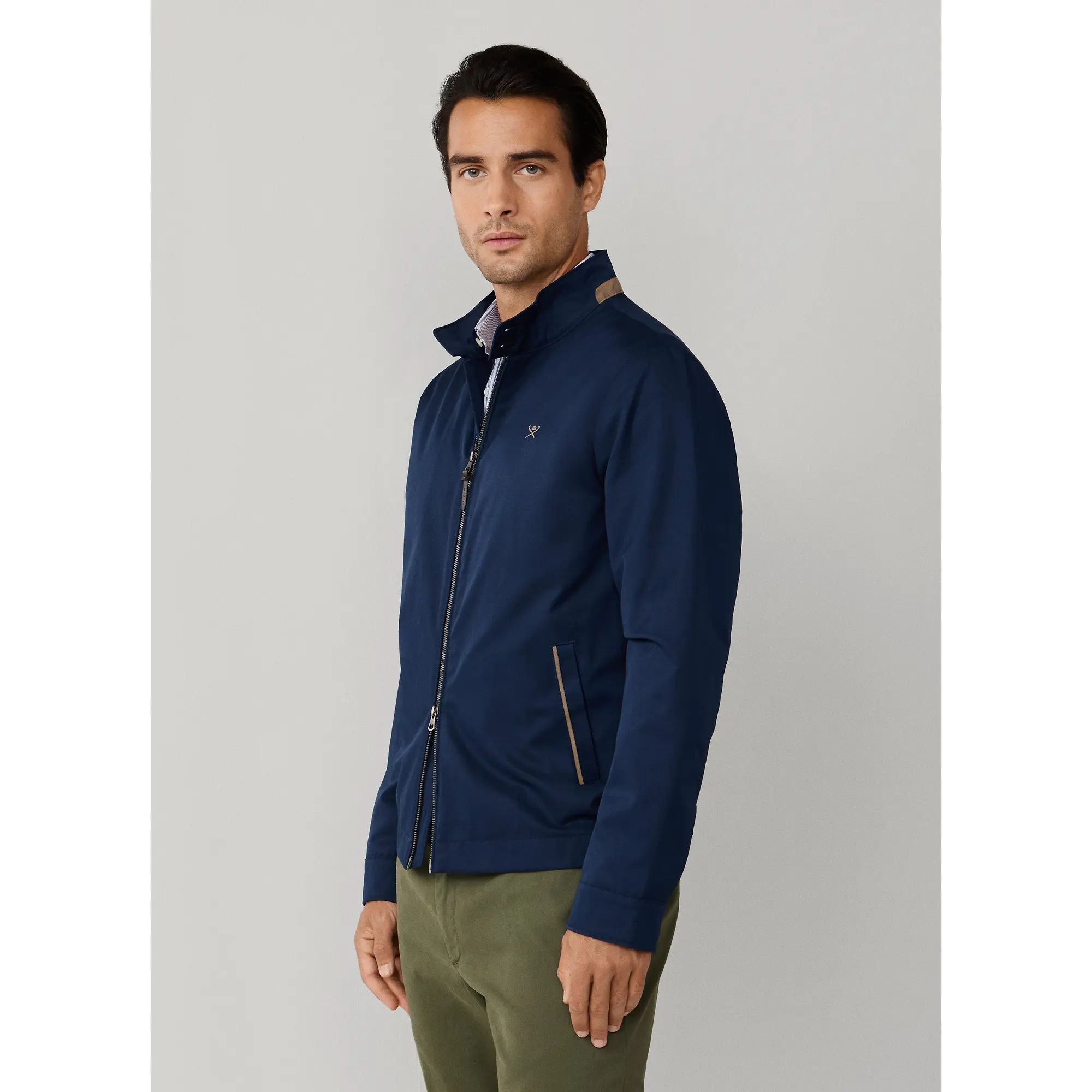 Product image 8 of 11 of Hackett Men's Cotton Blend Harrington Jacket - Old Navy
