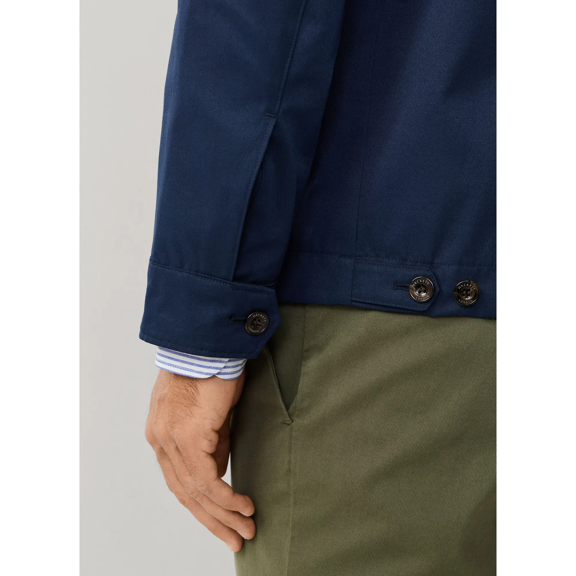 Product image 10 of 11 of Hackett Men's Cotton Blend Harrington Jacket - Old Navy