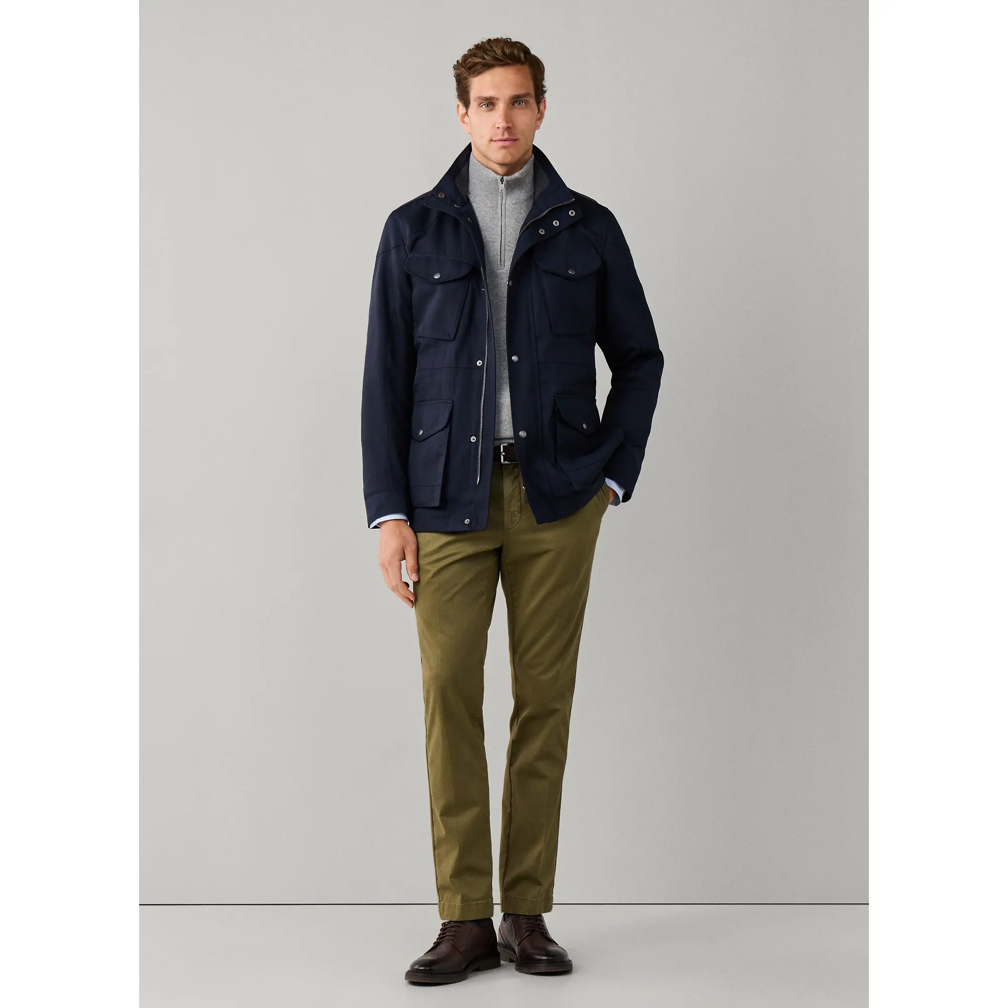 Product image 3 of 10 of Hackett Men's Velospeed Jacket - Midnight Blue