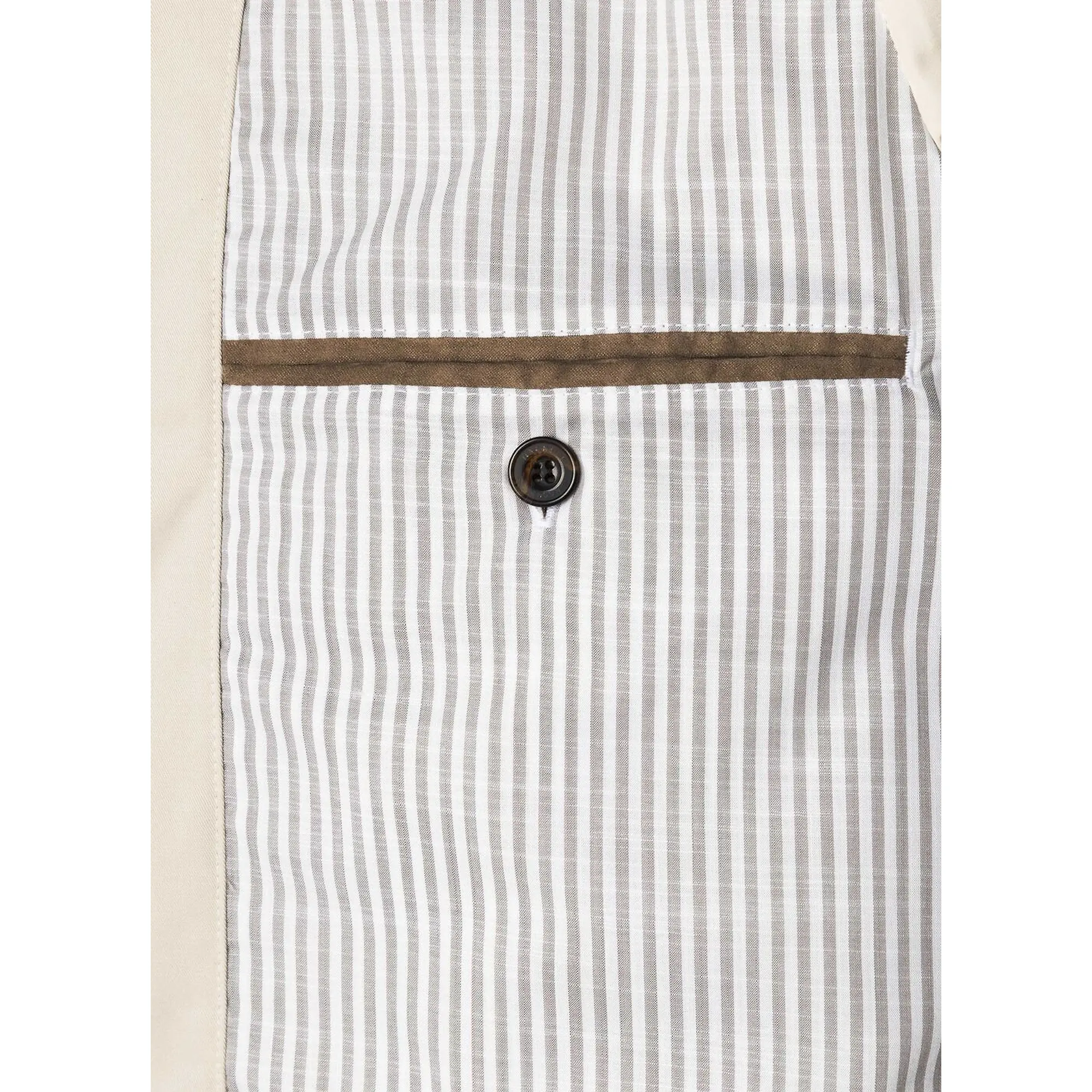 Product image 10 of 10 of Hackett Men's Cotton Harrington Jacket - Linen Beige