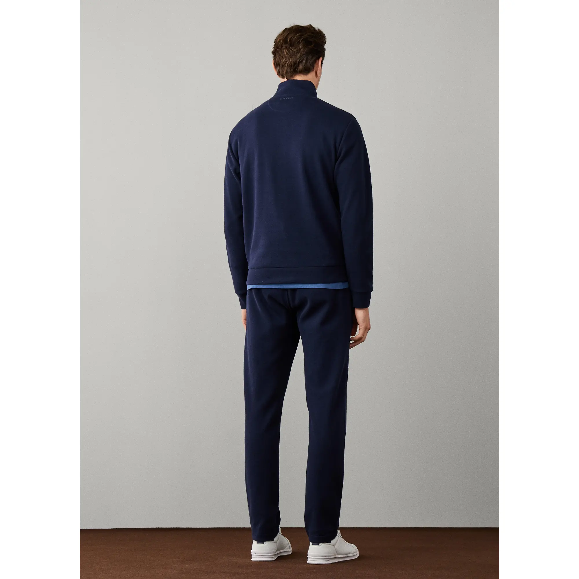 Product image 6 of 9 of Hackett Men's Travel Cotton Quarter Zip Sweat - Old Navy