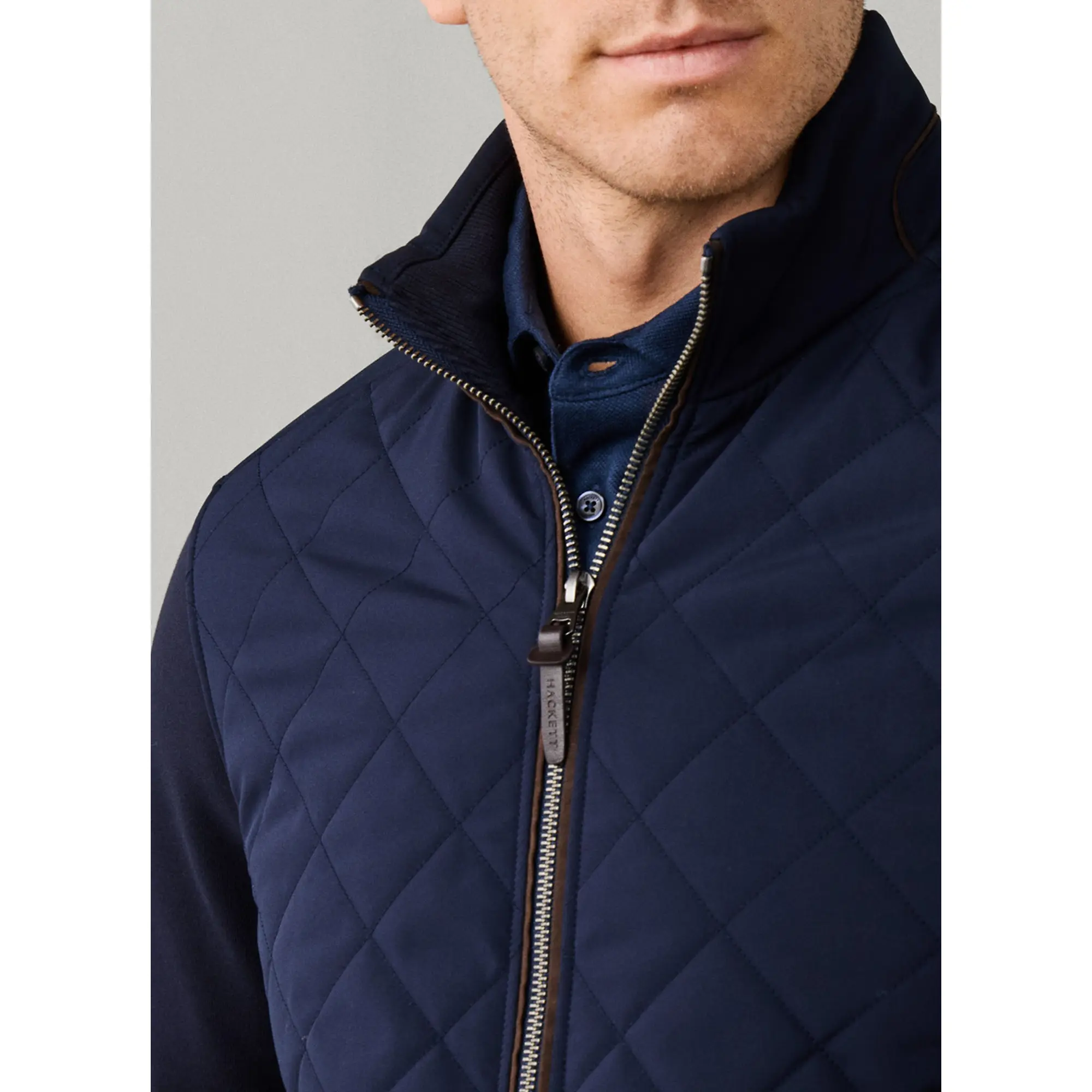 Product image 3 of 8 of Hackett Men's Travel Hybrid Full Zip Sweat - Old Navy