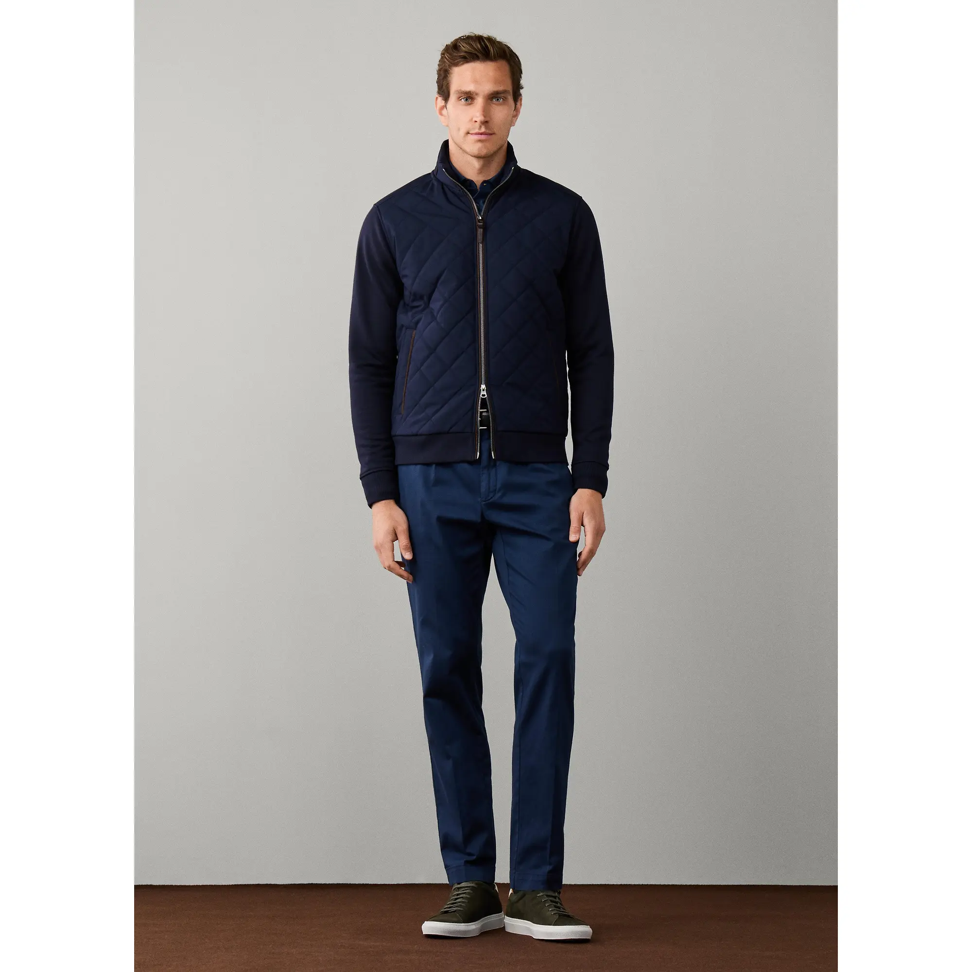 Product image 5 of 8 of Hackett Men's Travel Hybrid Full Zip Sweat - Old Navy