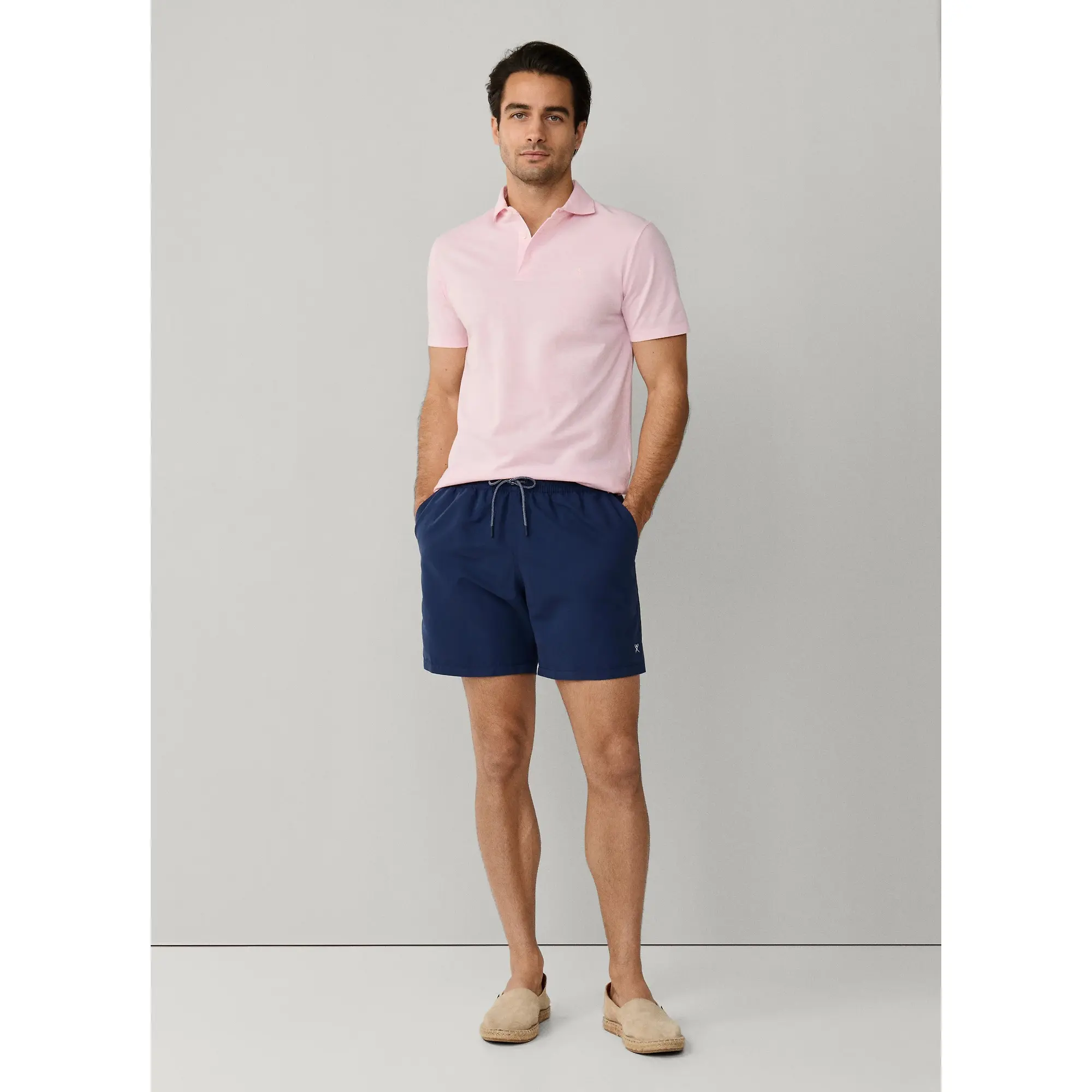 Product image 2 of 9 of Hackett Men's Icon Branded Swim Shorts - Ink Blue