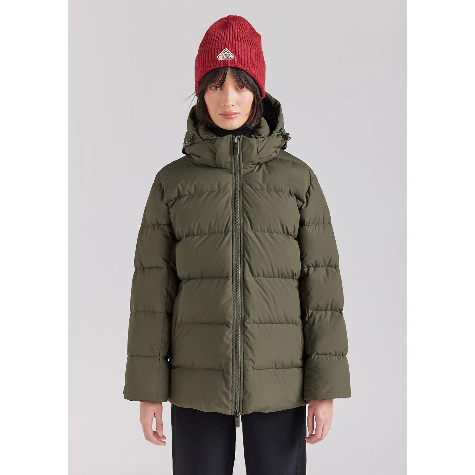 Product image 4 of 11 of Pyrenex Men's Spoutnic Down Jacket - Deep Khaki